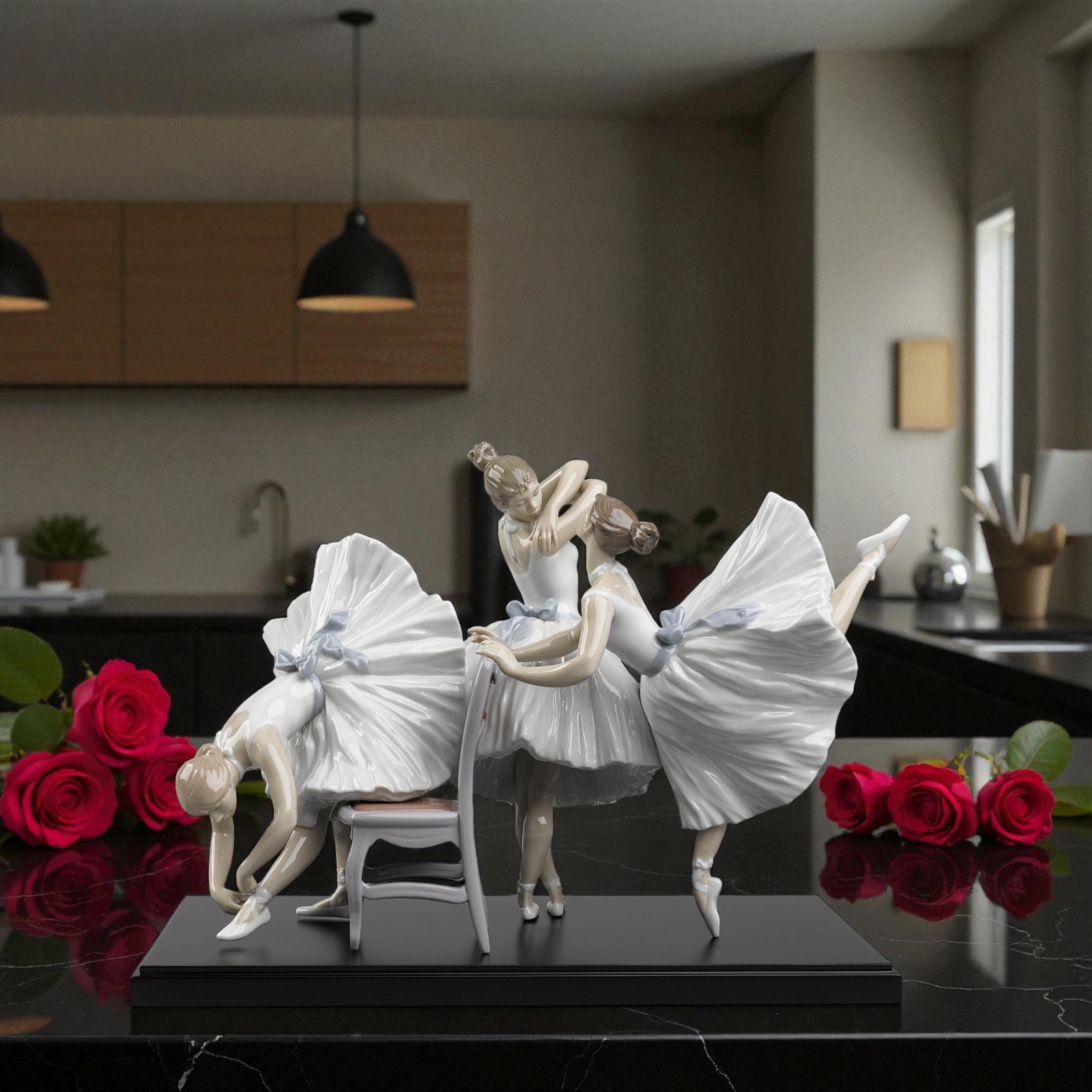 Lladro Backstage Ballet Figurine 