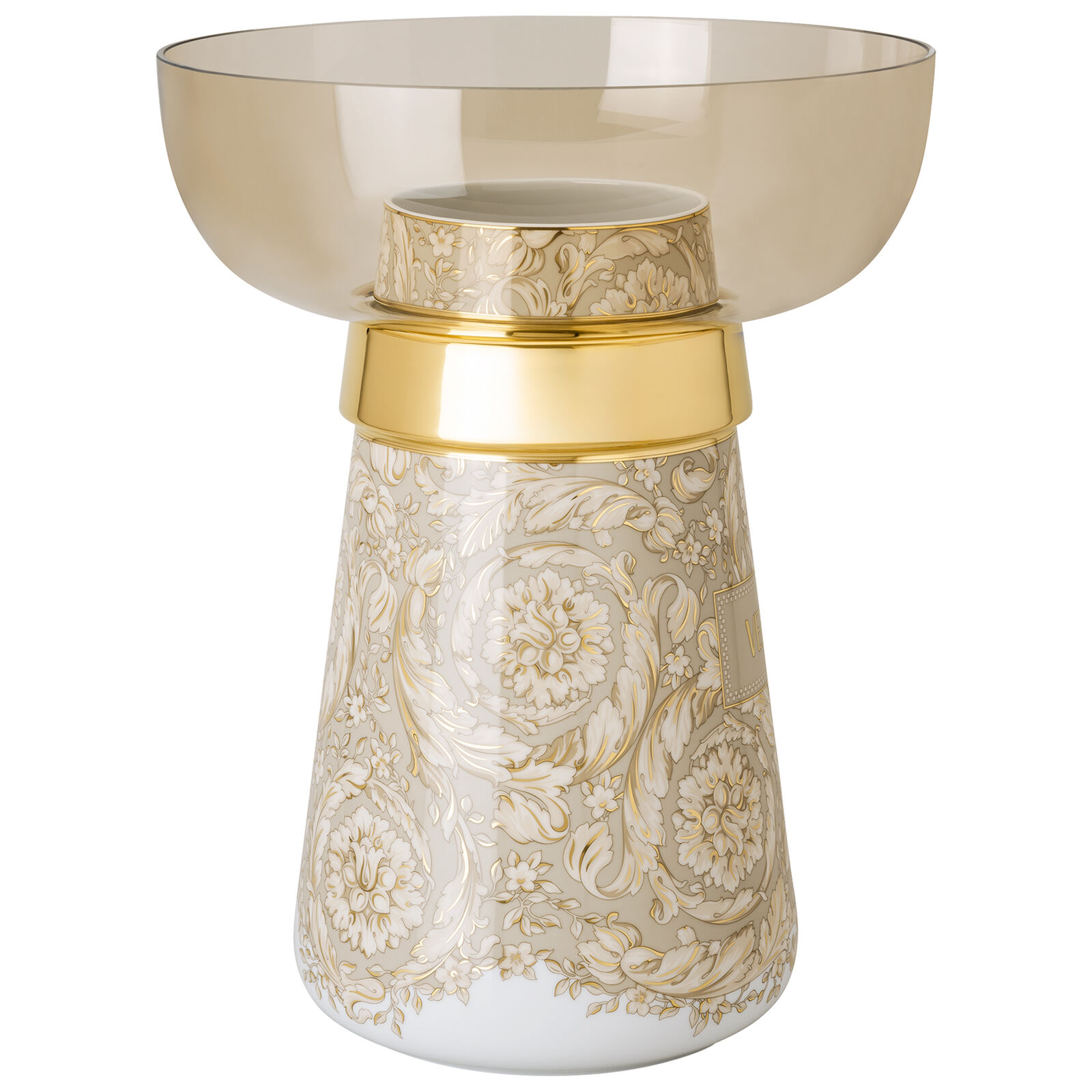 Verace Barocco Beige Vase 38 cm