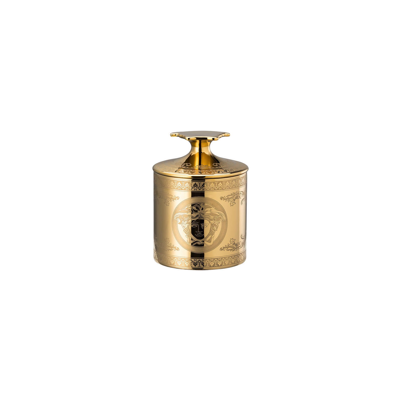 Versace Golden Medusa Table Light with Scented Wax