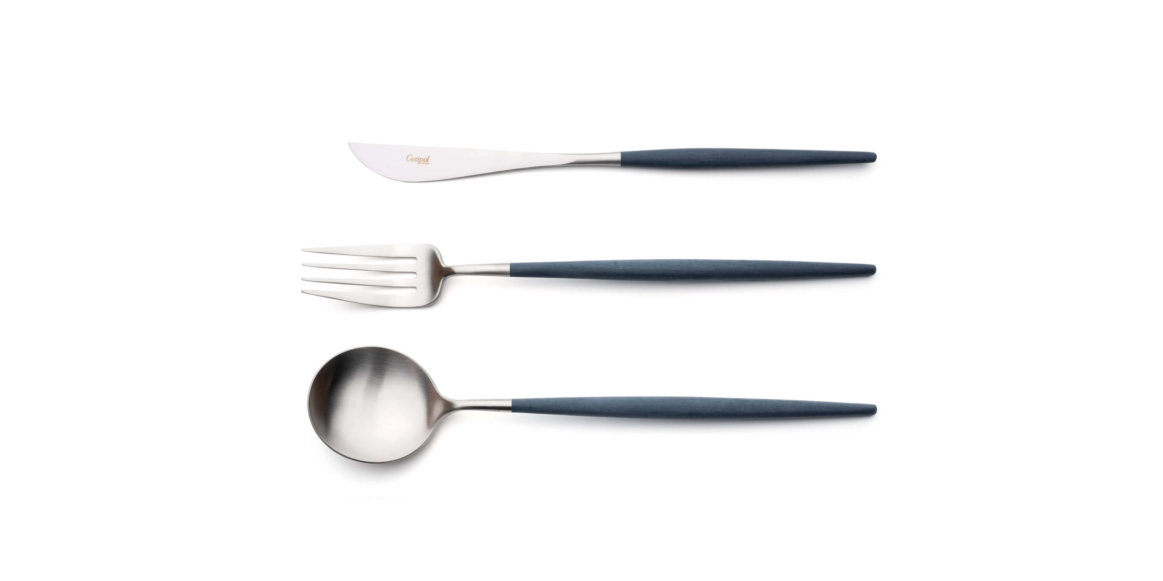 Cutipol Goa Blue Matte Brushed 