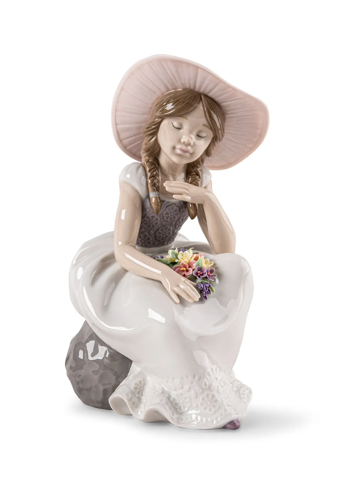 Lladró Spring Has Come – Girl Sculpture (SKU: 01009749)