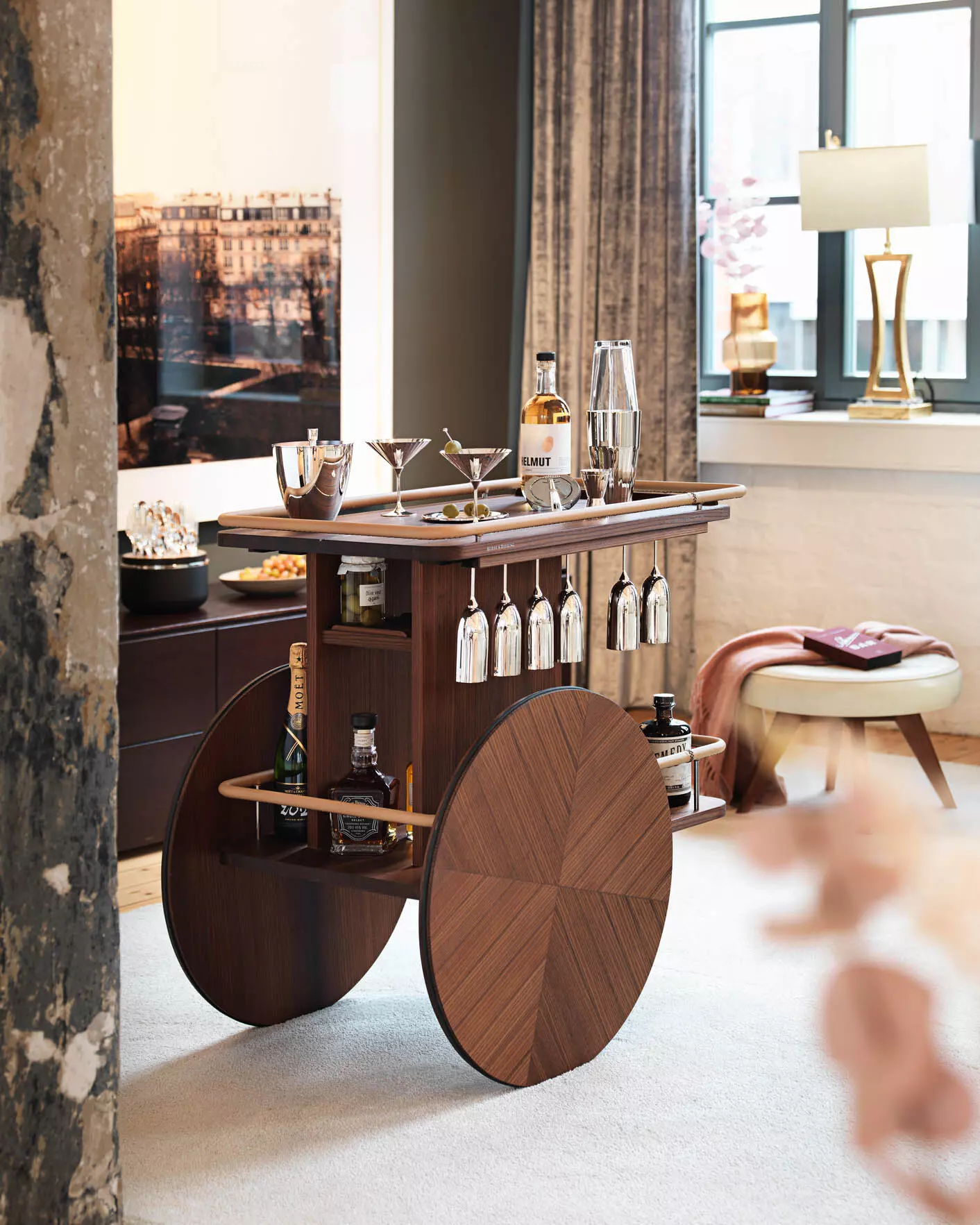 Robbe & Berking Bar Trolley Ash