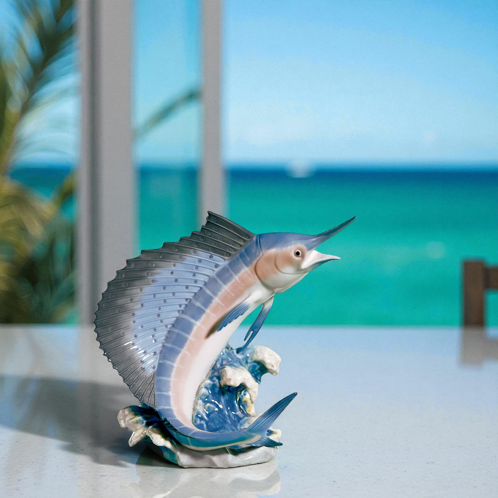 Lladró Majesty of the Seas – Retired Porcelain Fish Figurine SKU: 01006796