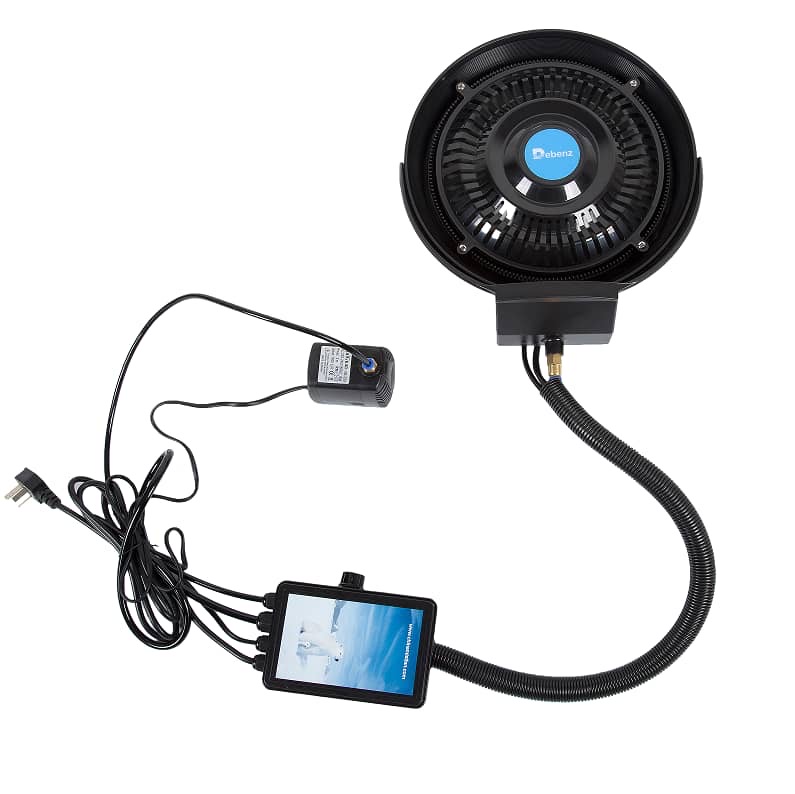 CONVERT STANDING FAN TO MIST FAN WITH THE MISTING SYSTEM