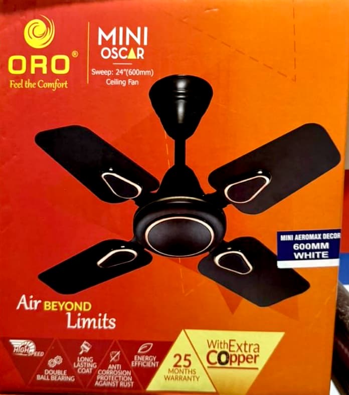 24” Mini Oro Ceiling Fan