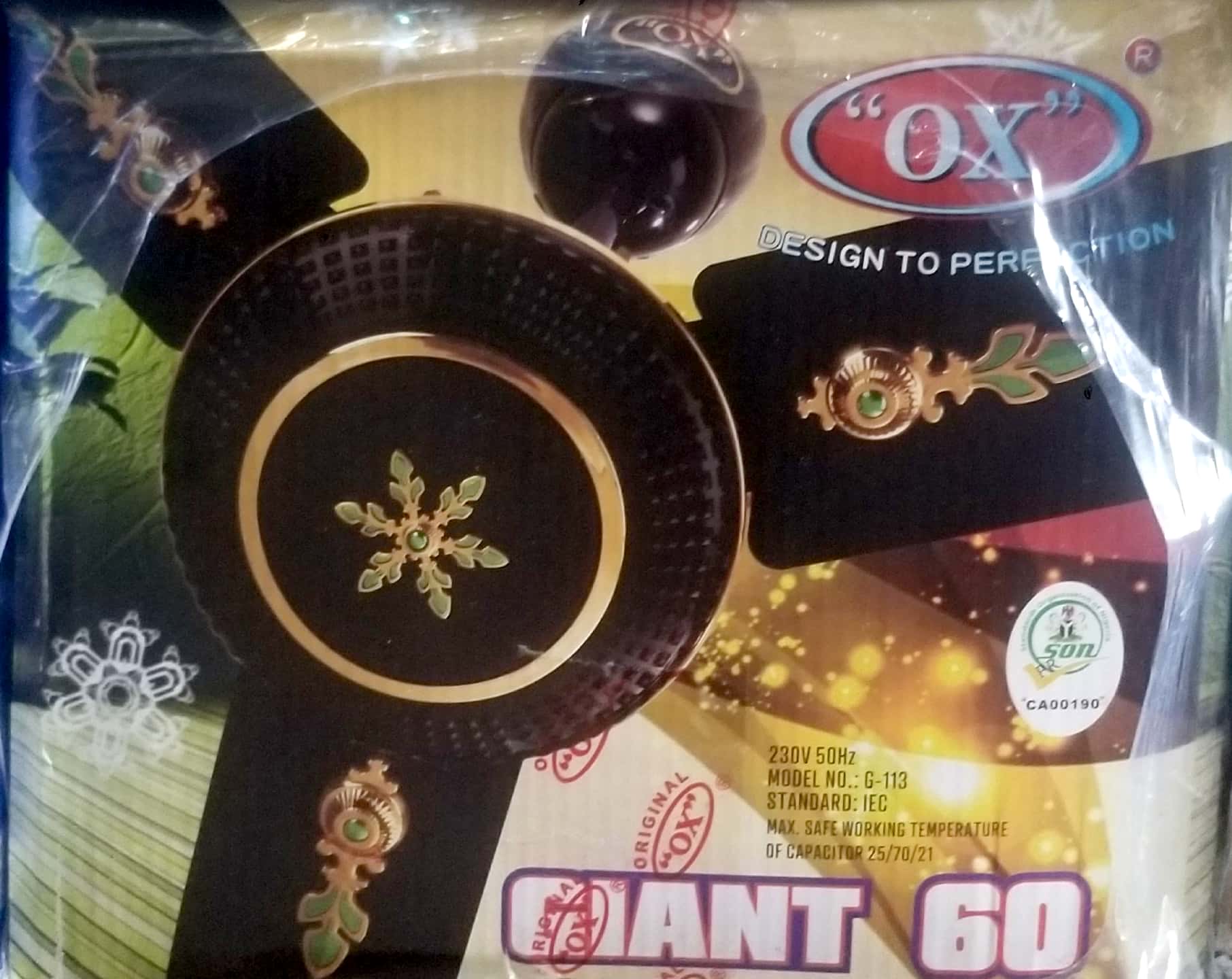 Ox Giant 60 Ceiling Fan