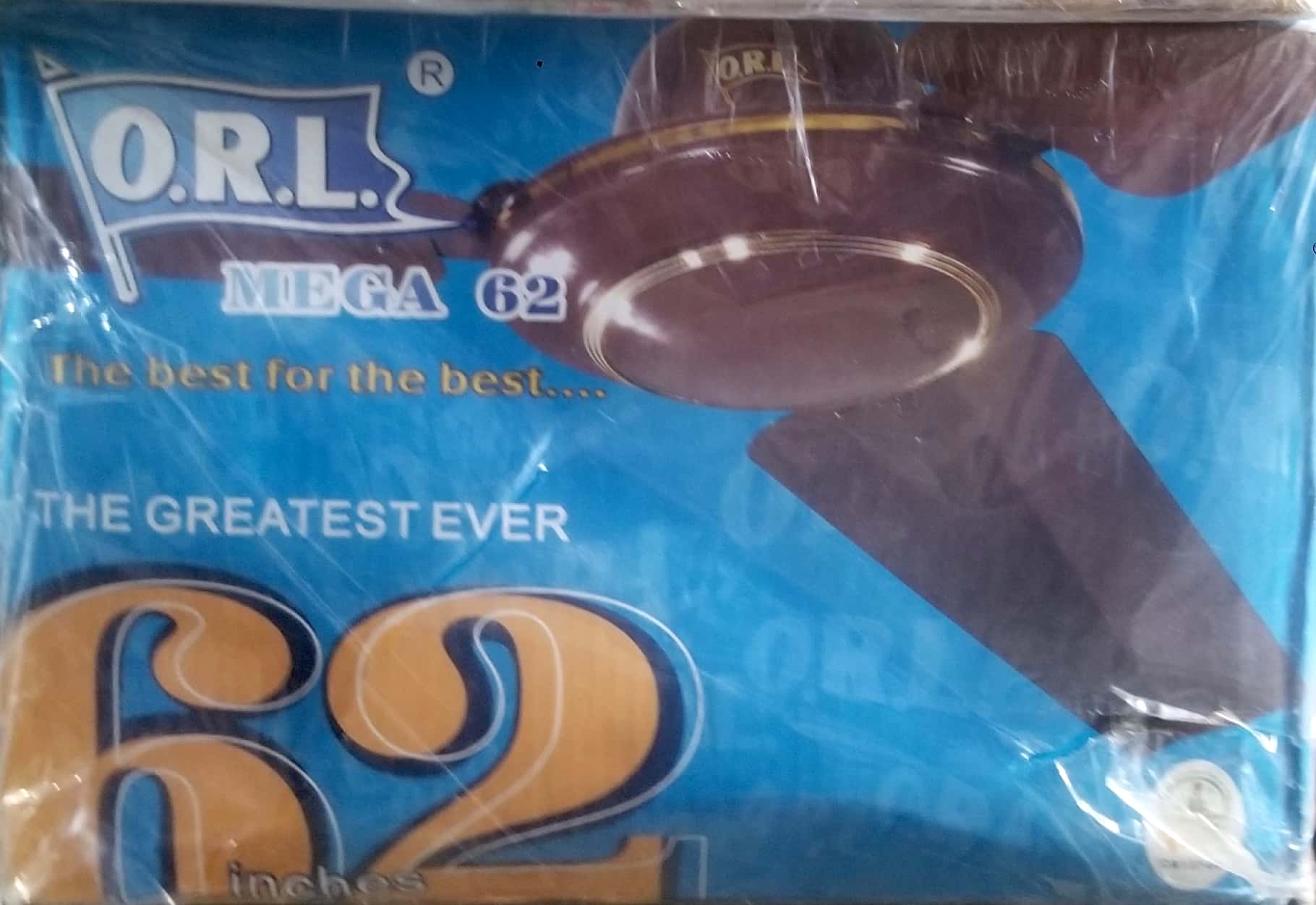 O.R.L. Mega 62 Inches Ceiling Fan
