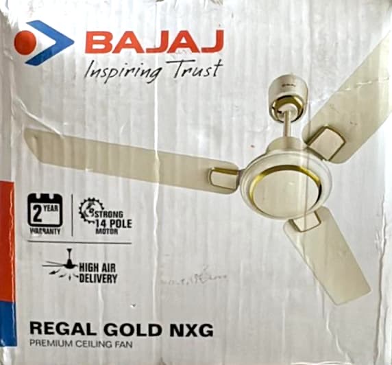 Bajaj Regal Gold NXG Ceiling Fan