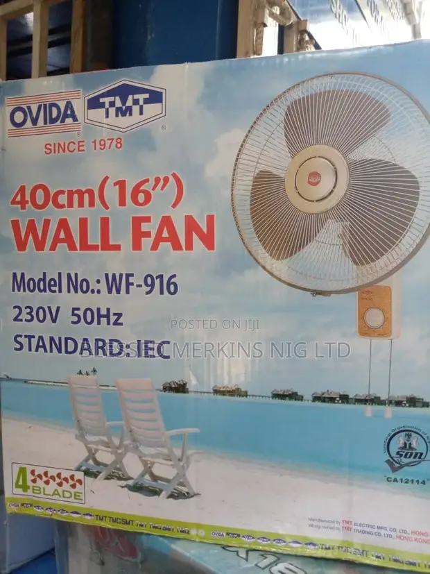 Ovida TMT 16" Wall Fan