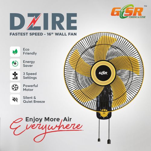 GSR 16'' Wall Fan