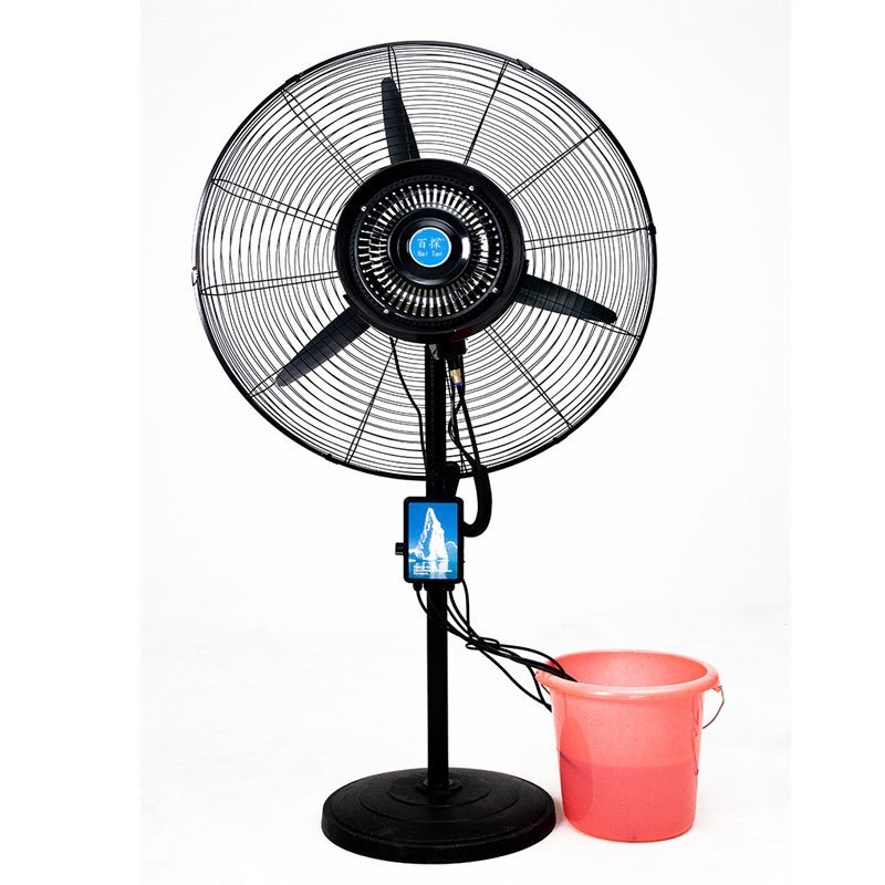 CONVERT STANDING FAN TO MIST FAN WITH THE MISTING SYSTEM 