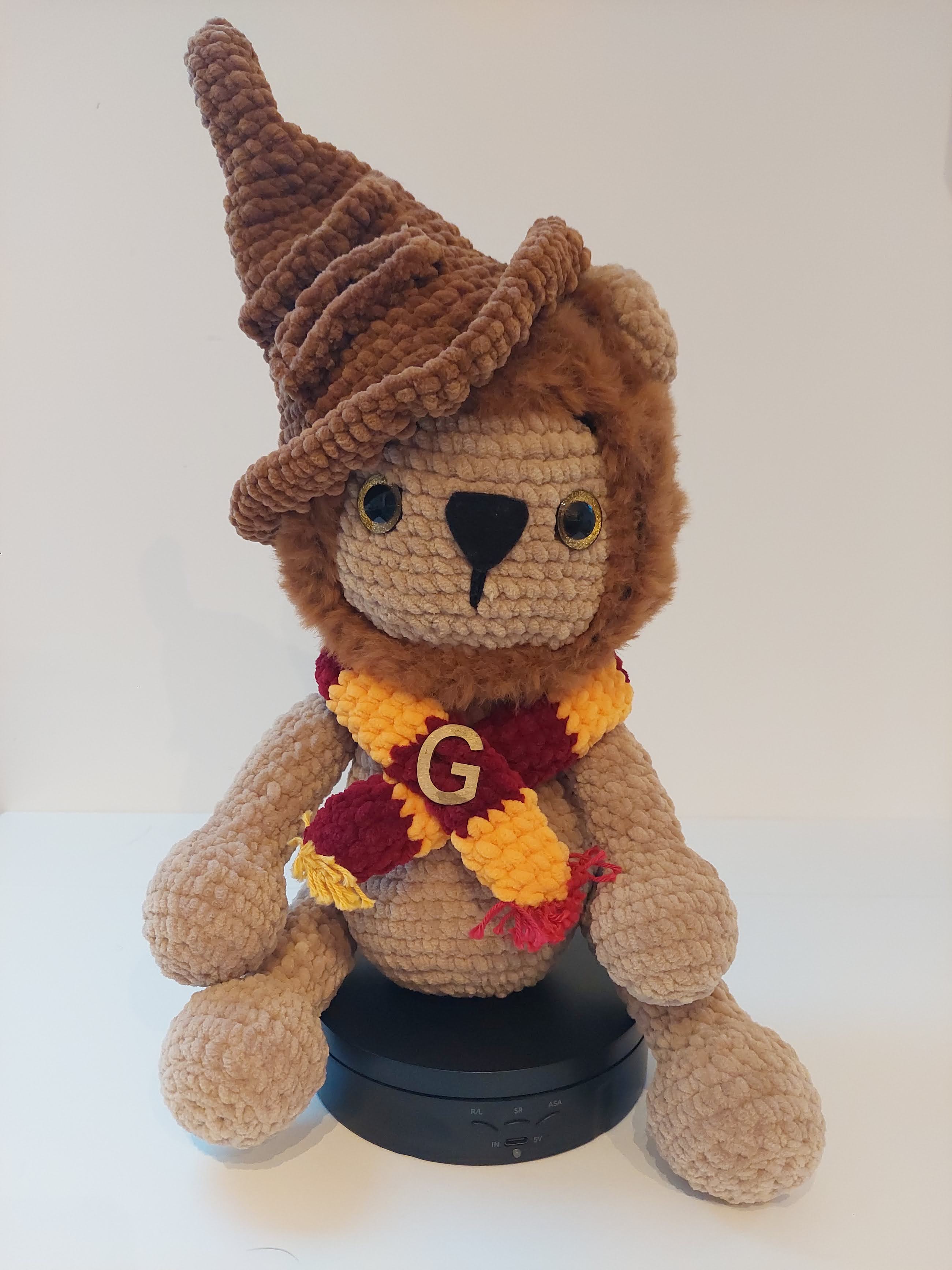 Ours en peluche au crochet