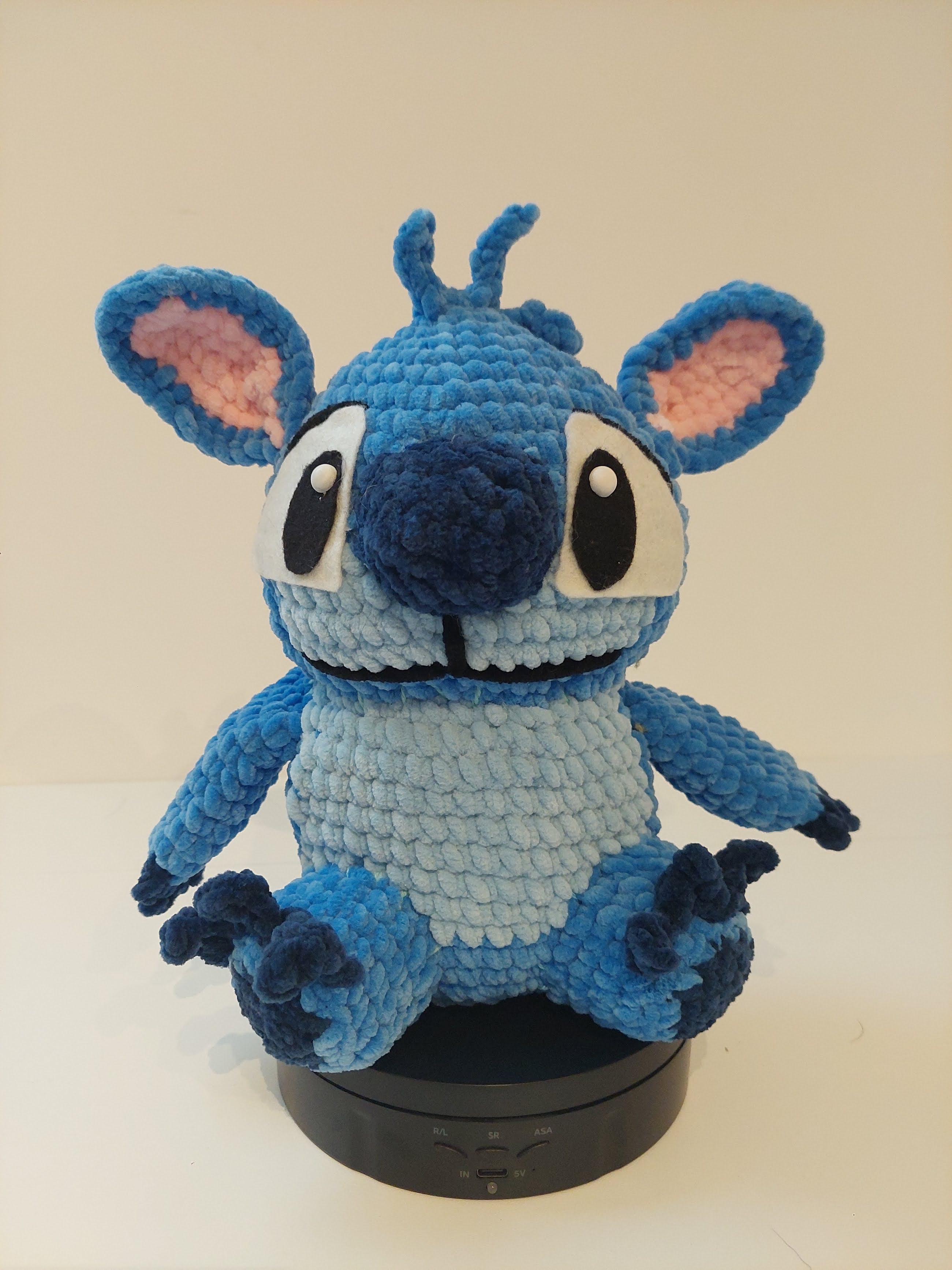 Peluche Stitch au crochet