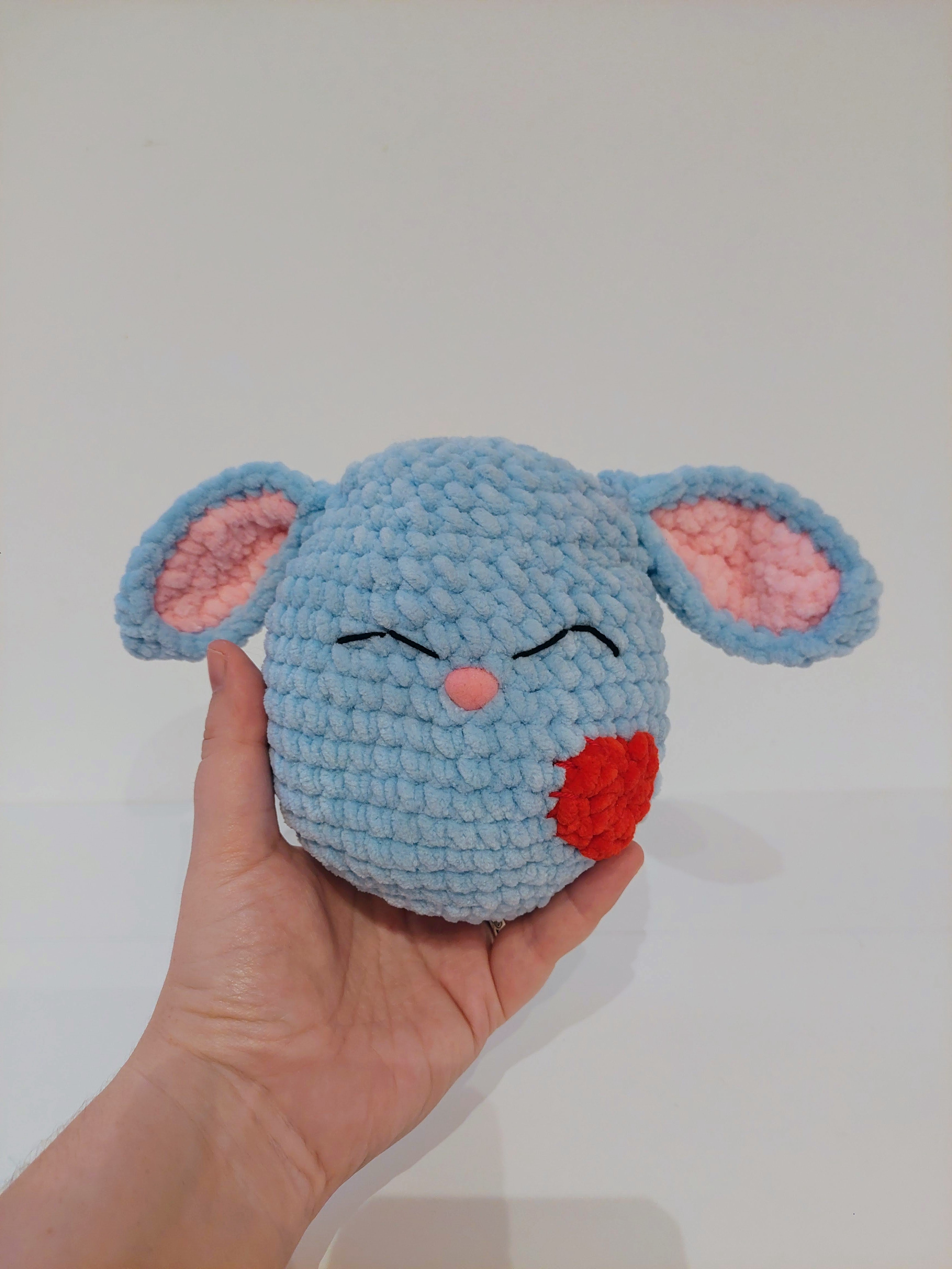 Squishmallow Lapin en crochet