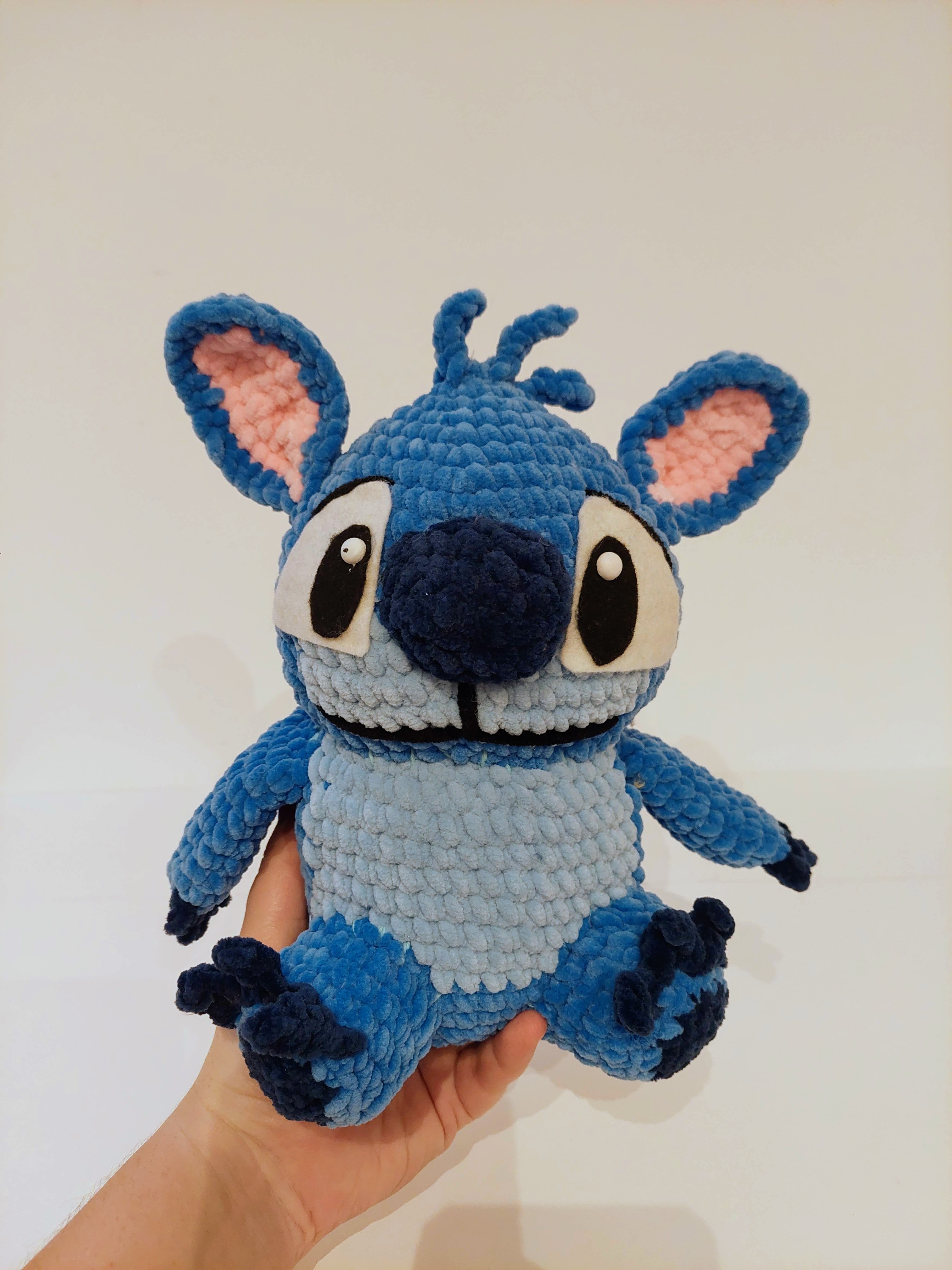 Peluche Stitch au crochet