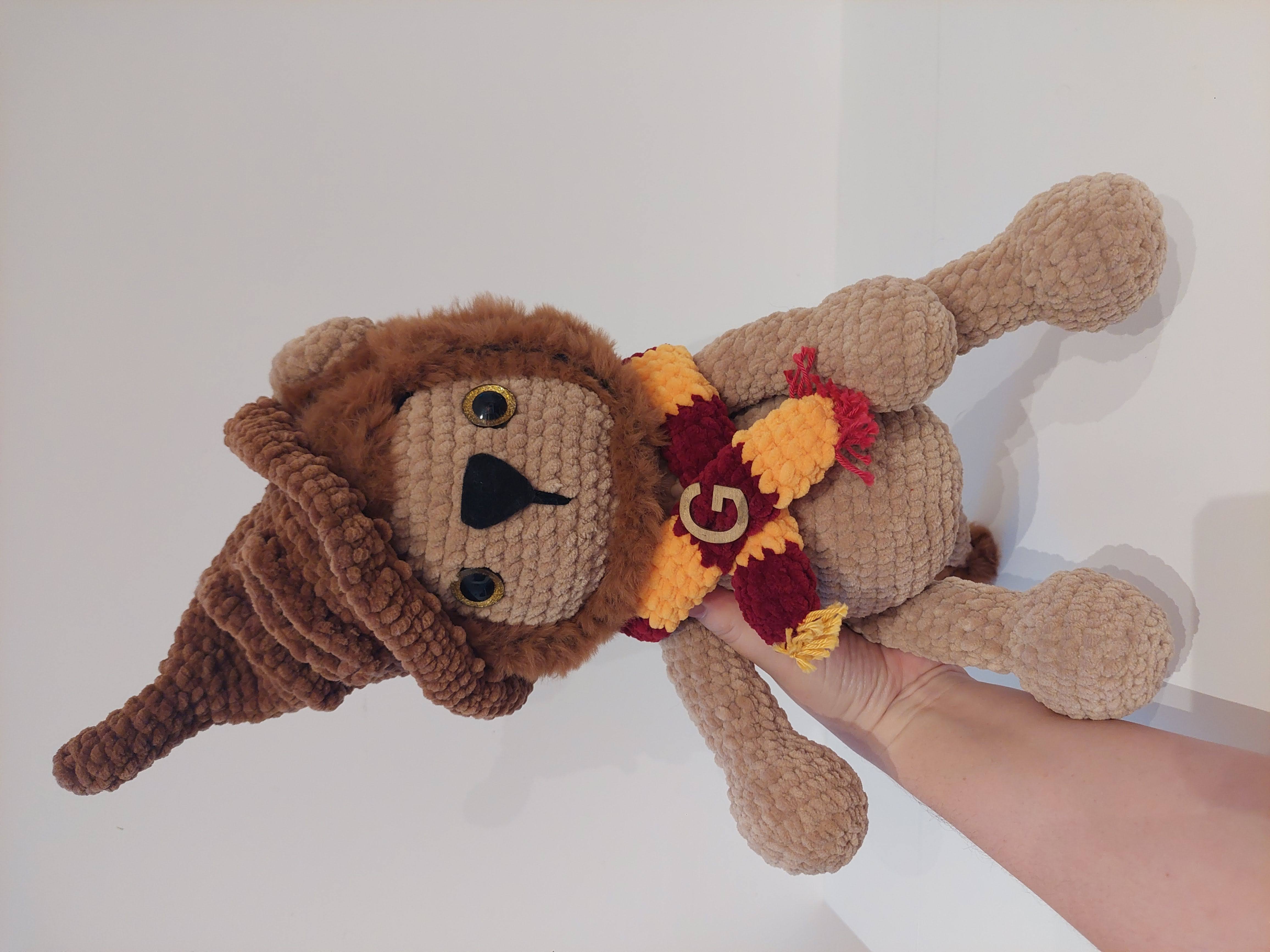Ours en peluche au crochet