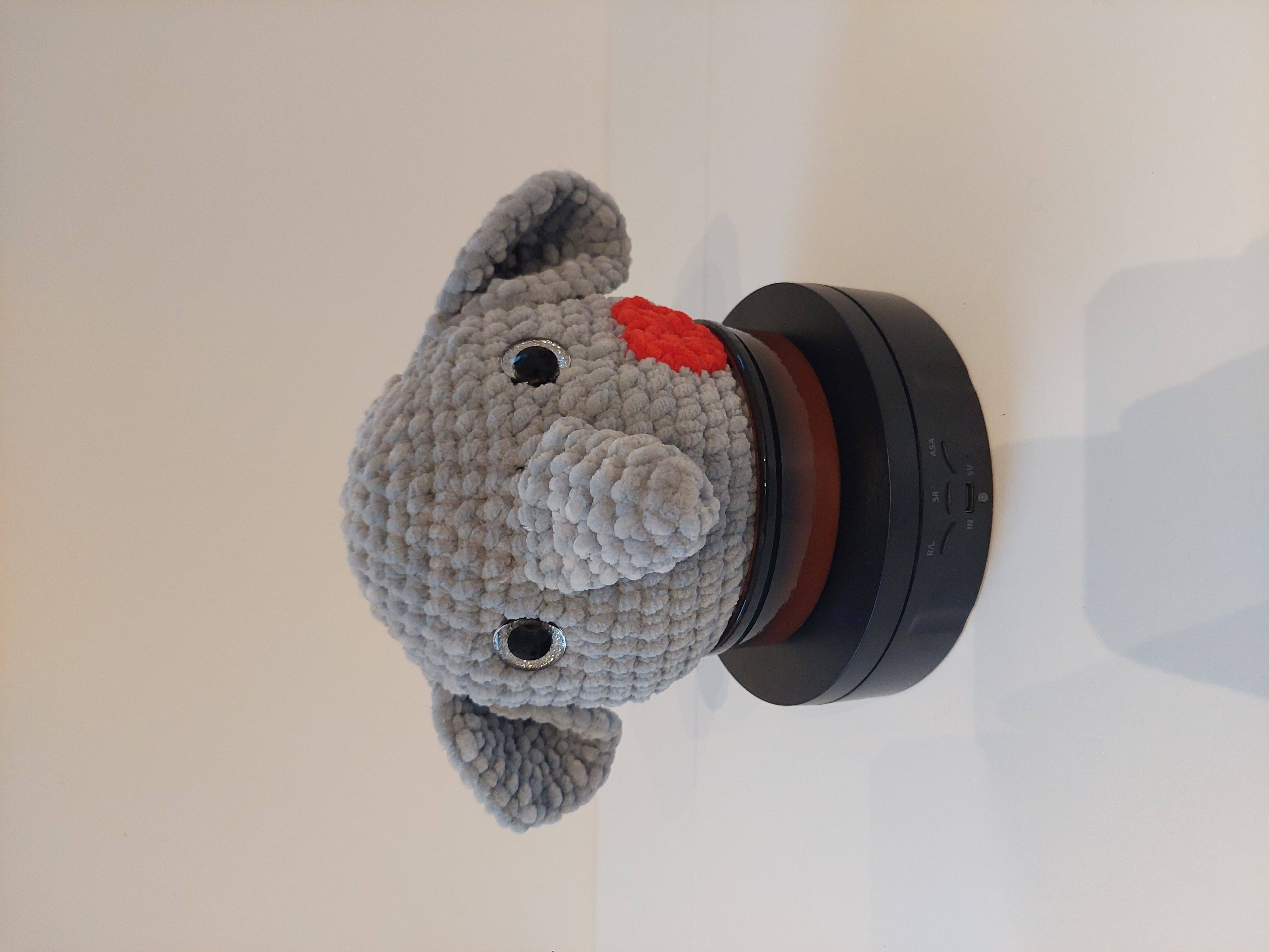 Squishmallow Eléphant en crochet