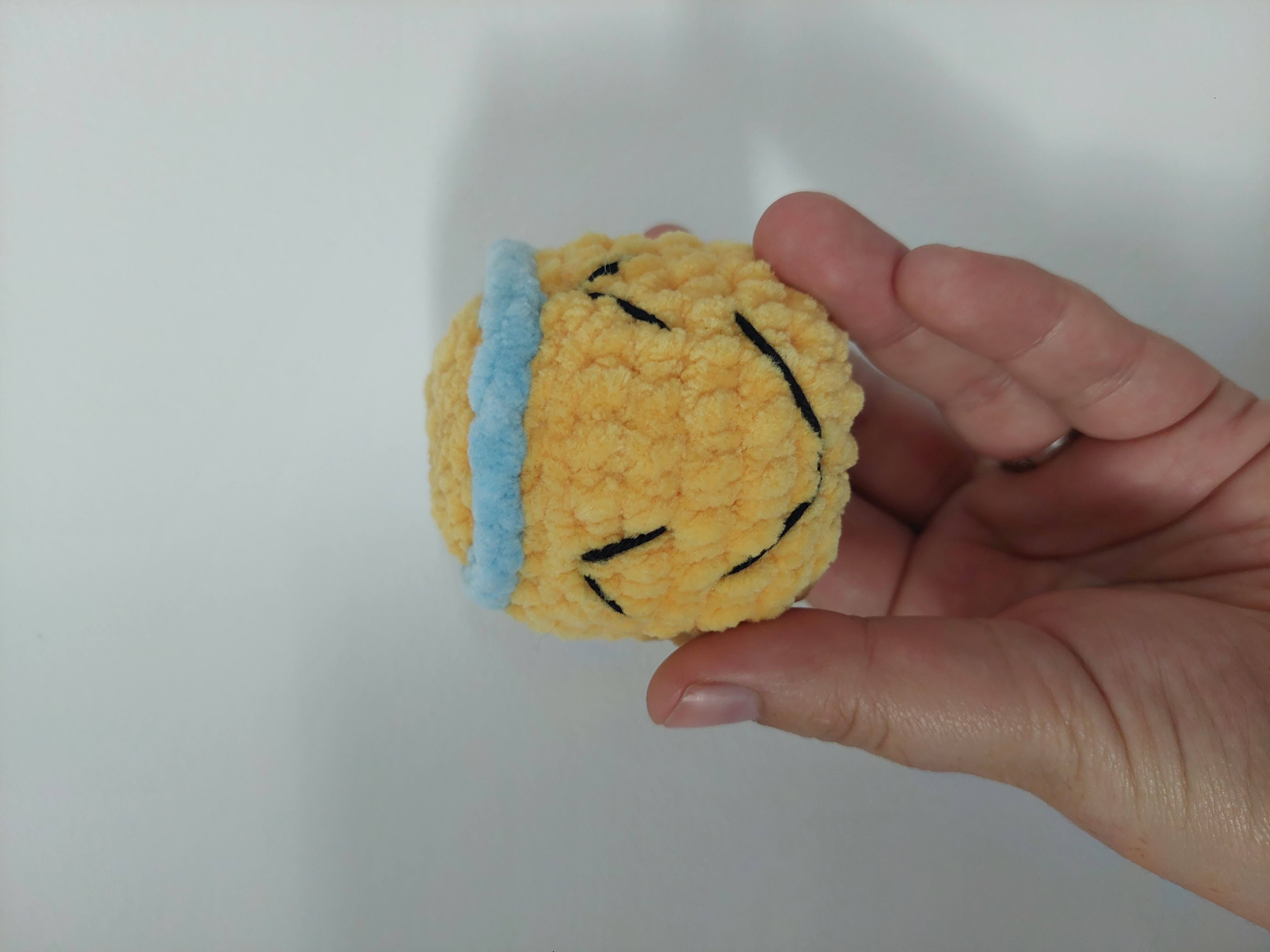 Balles smileys en crochet