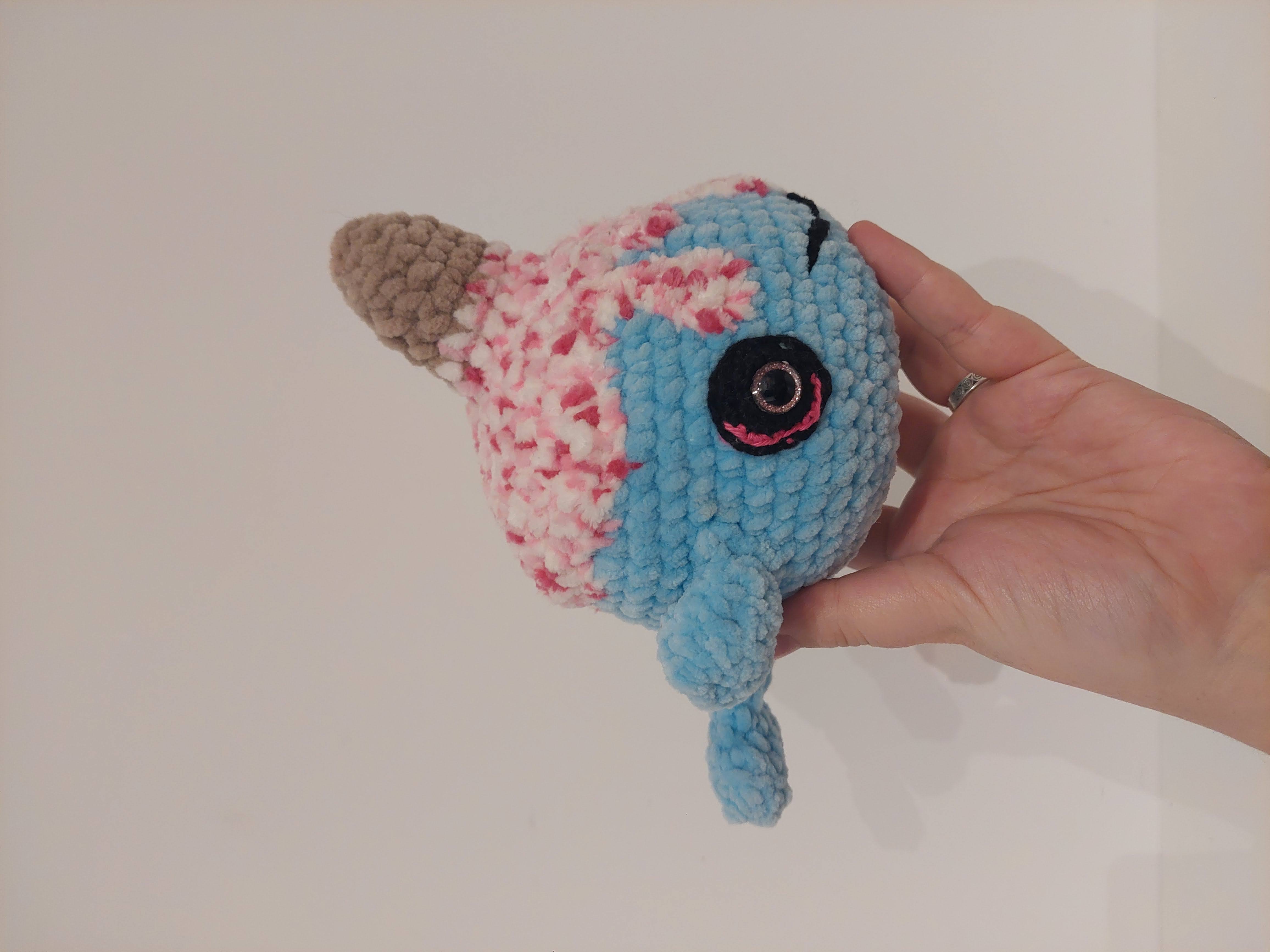 Peluche Baleine glace