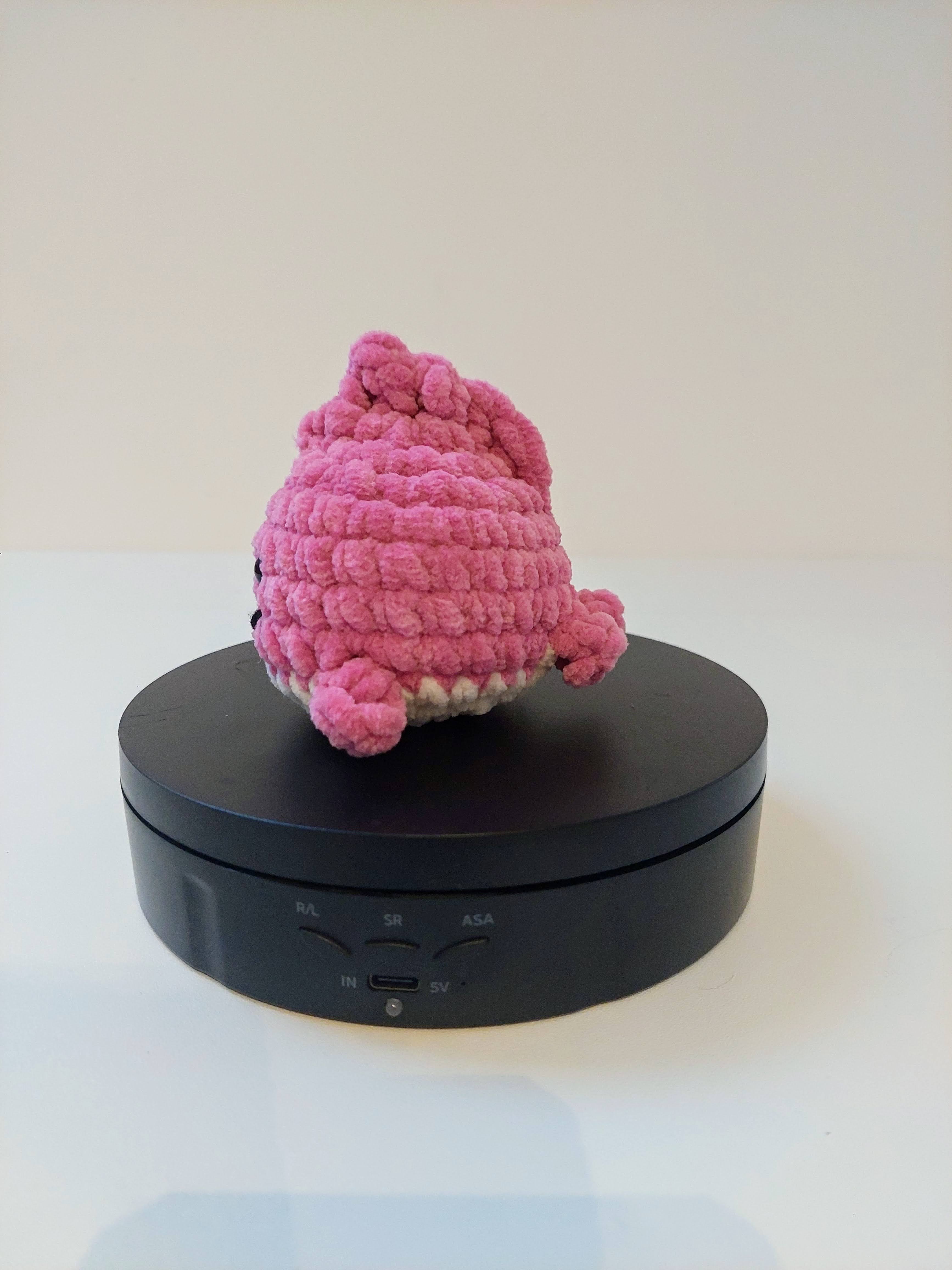 Animal en crochet pour aquarium