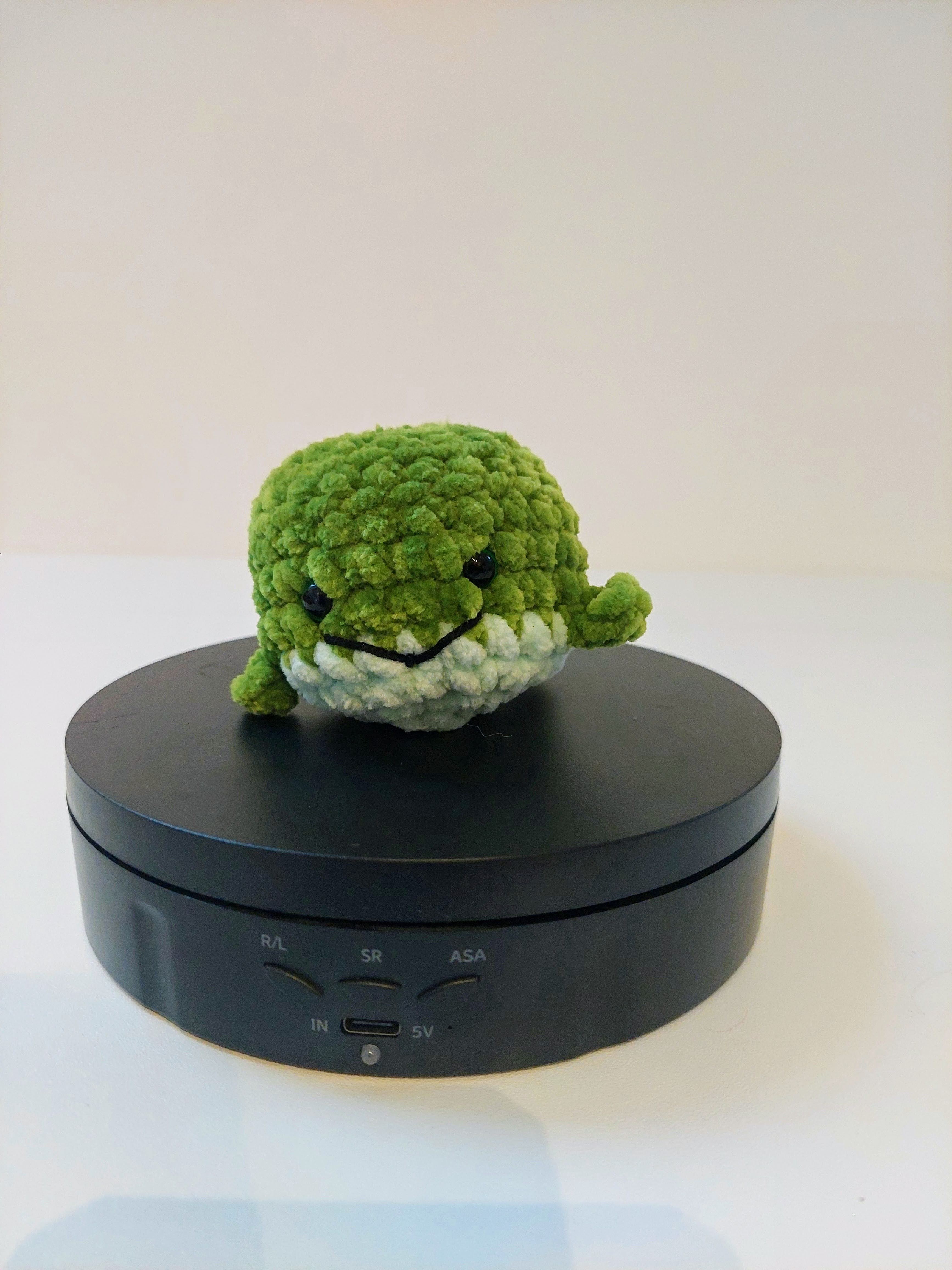 Animal en crochet pour aquarium