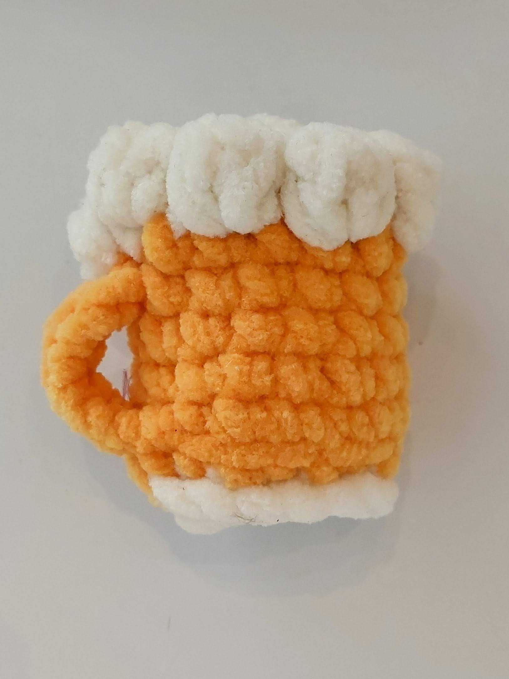 Magnets bières en crochet