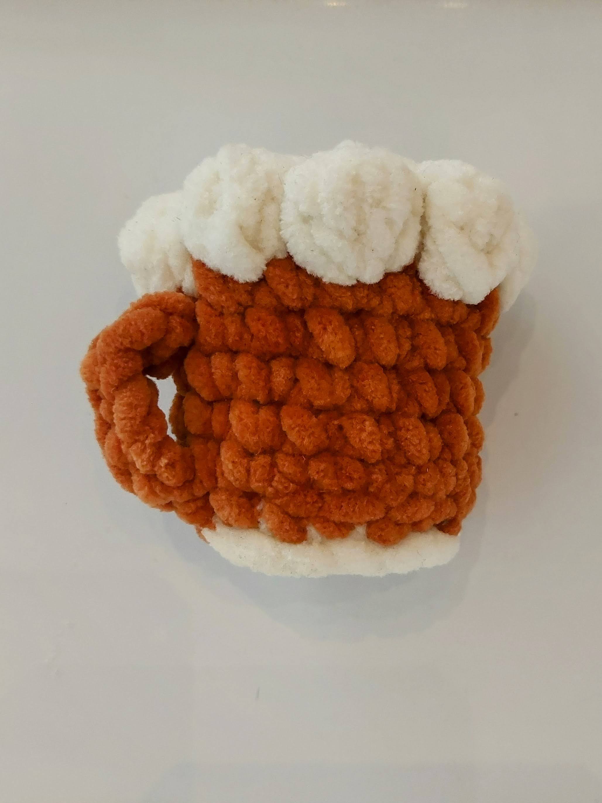 Magnets bières en crochet