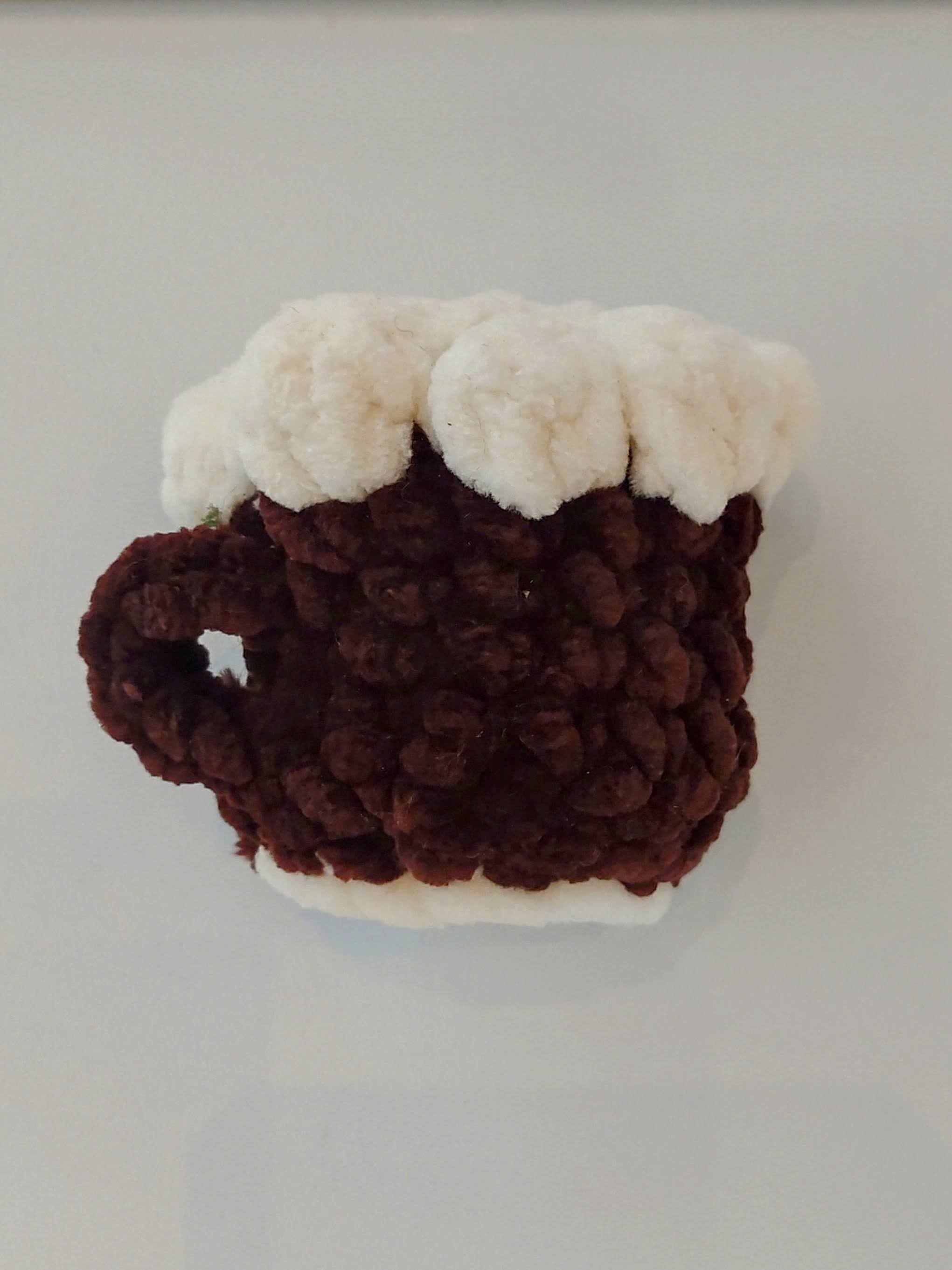 Magnets bières en crochet