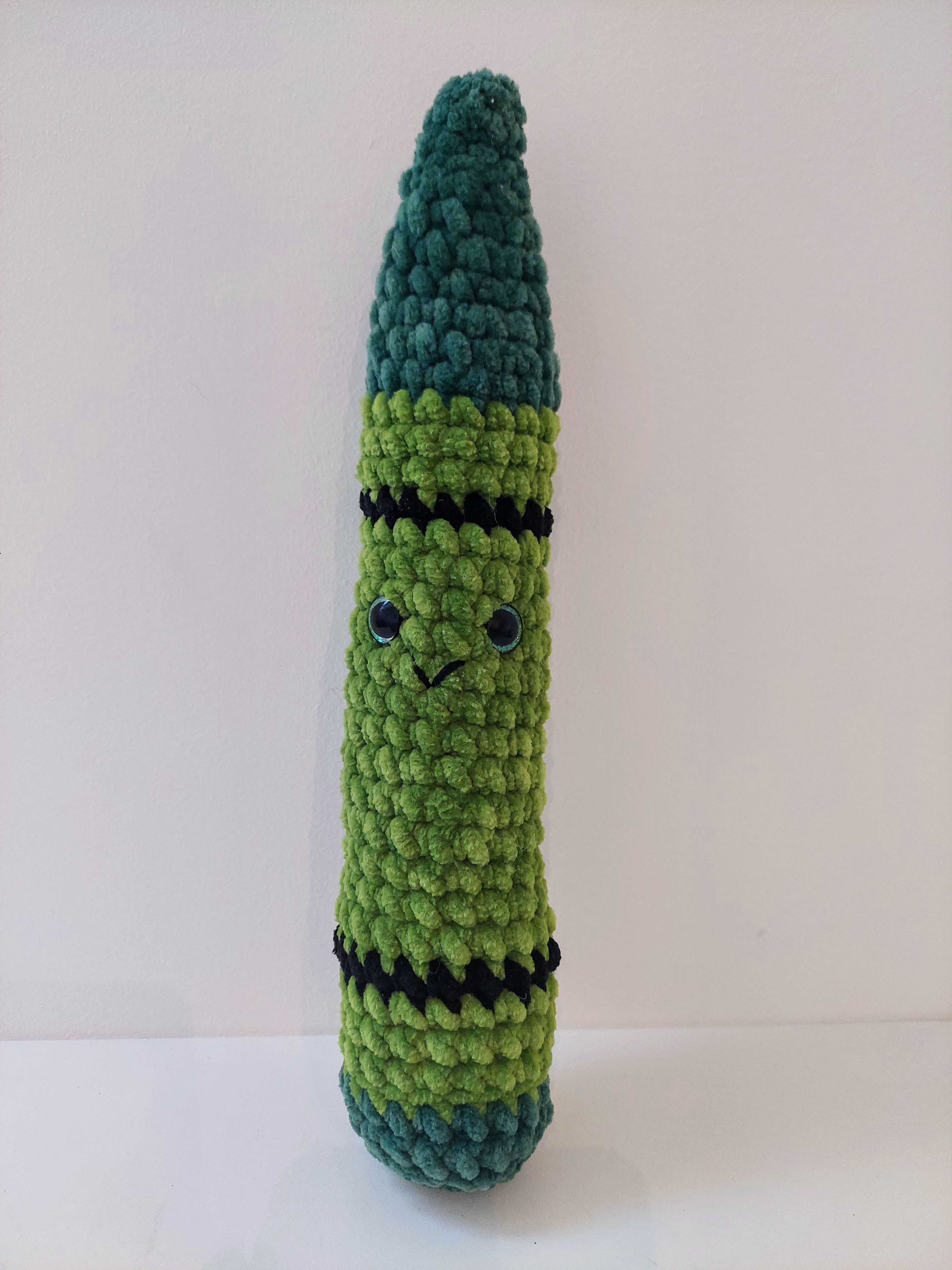 Crayons de couleurs en crochet