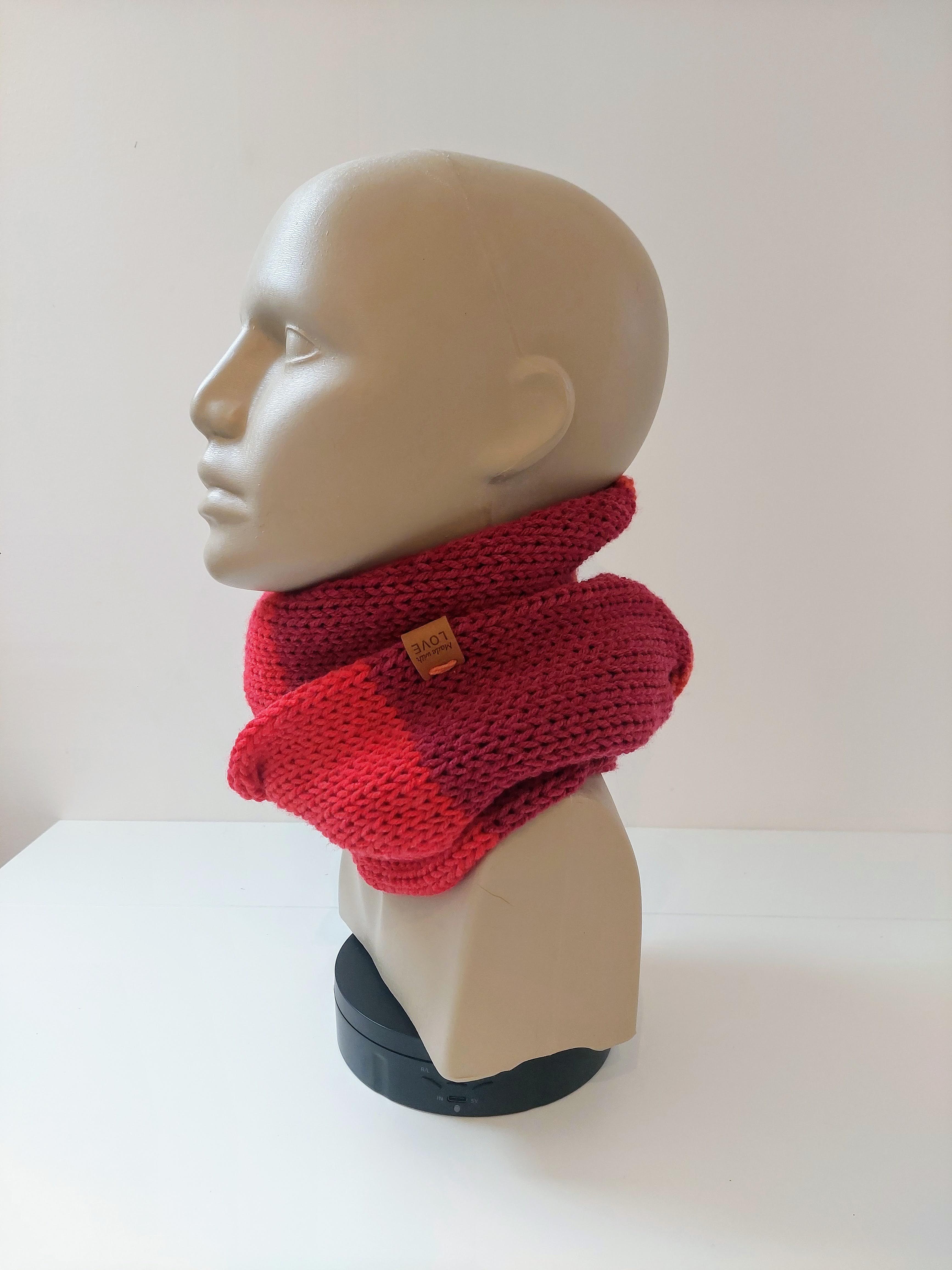 Snood double enfant - Coucher de soleil