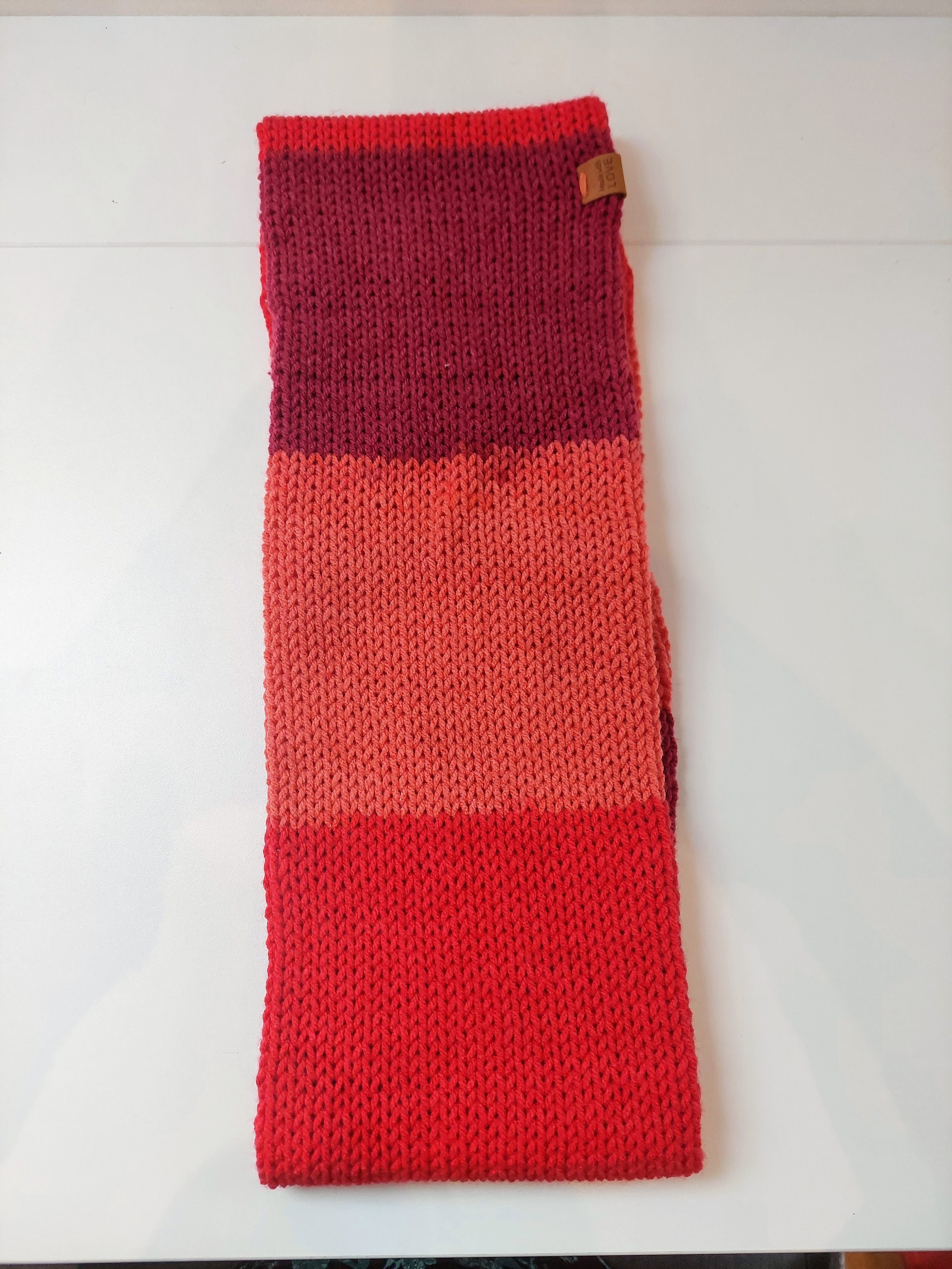 Snood double enfant - Coucher de soleil