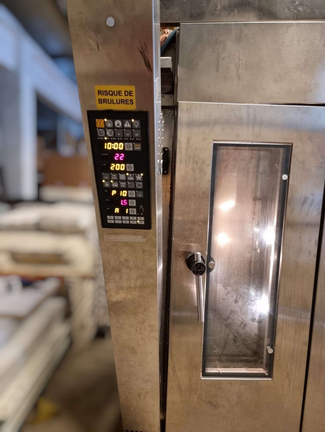 Cuptor electric rotativ MIWE SHOP IN 2009