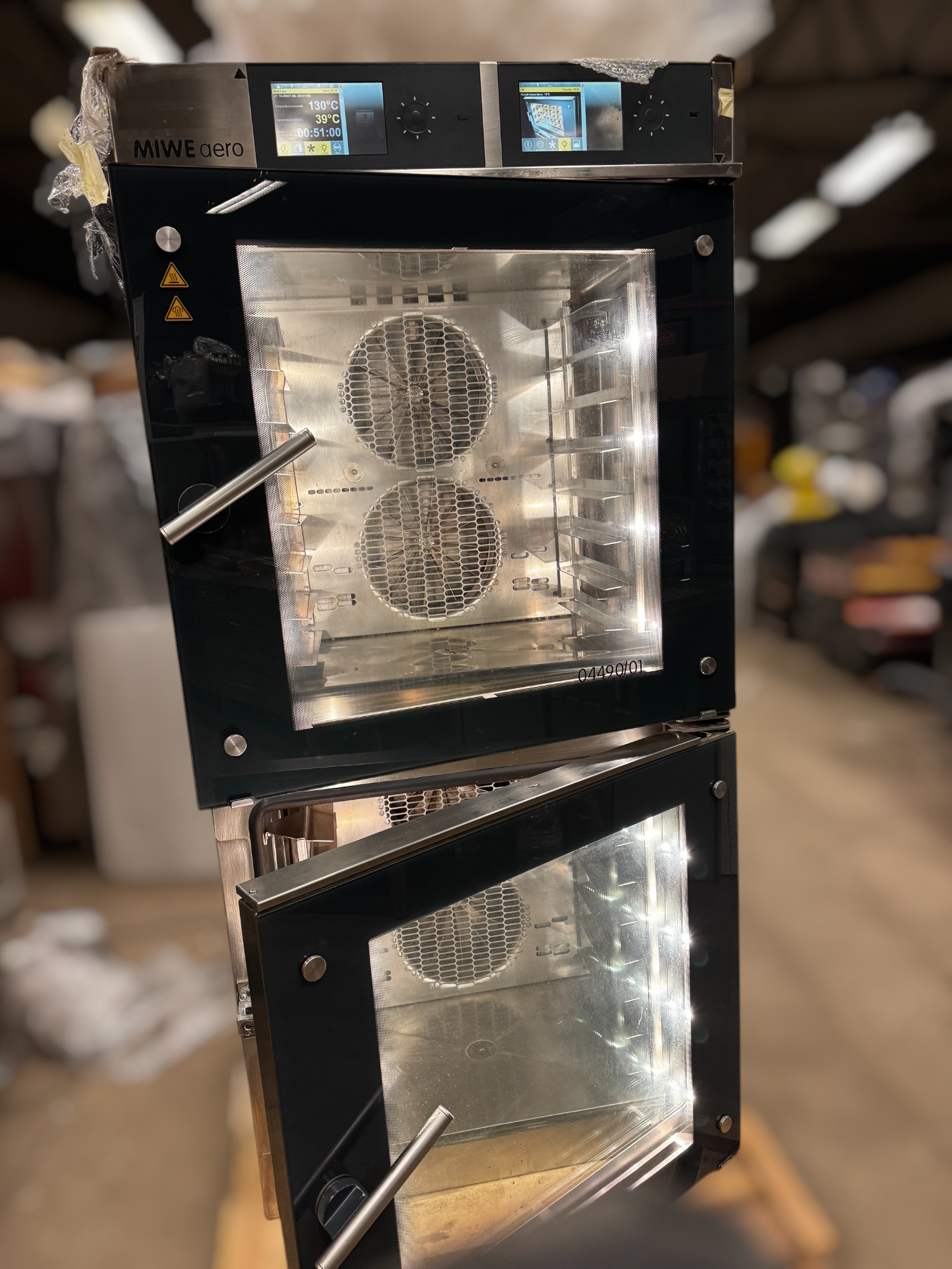 Cuptor patiserie dublu 8 MIWE AERO TOUSCH CONTROL