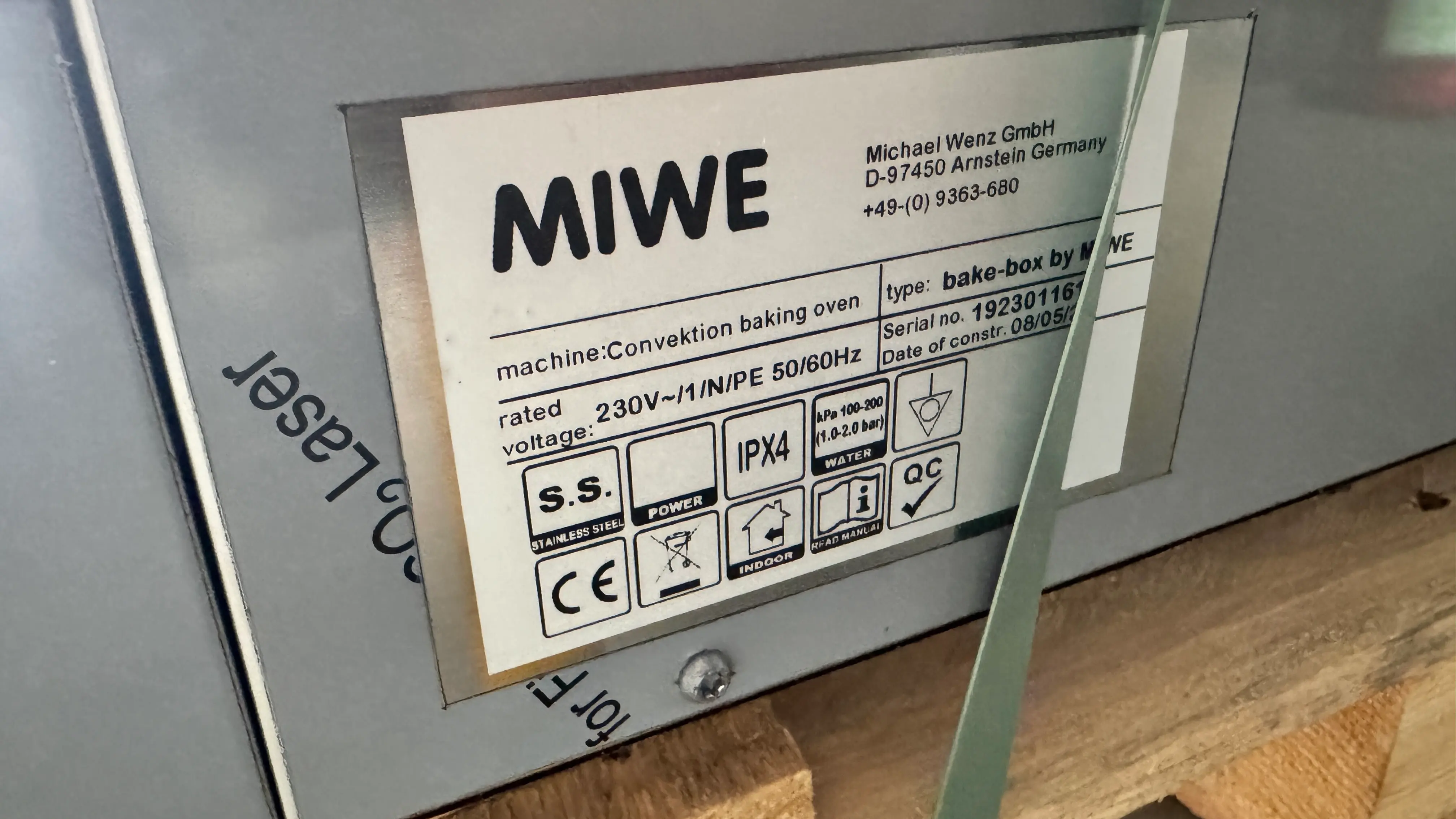 Cuptor electric patiserie Miwe Bake Box 