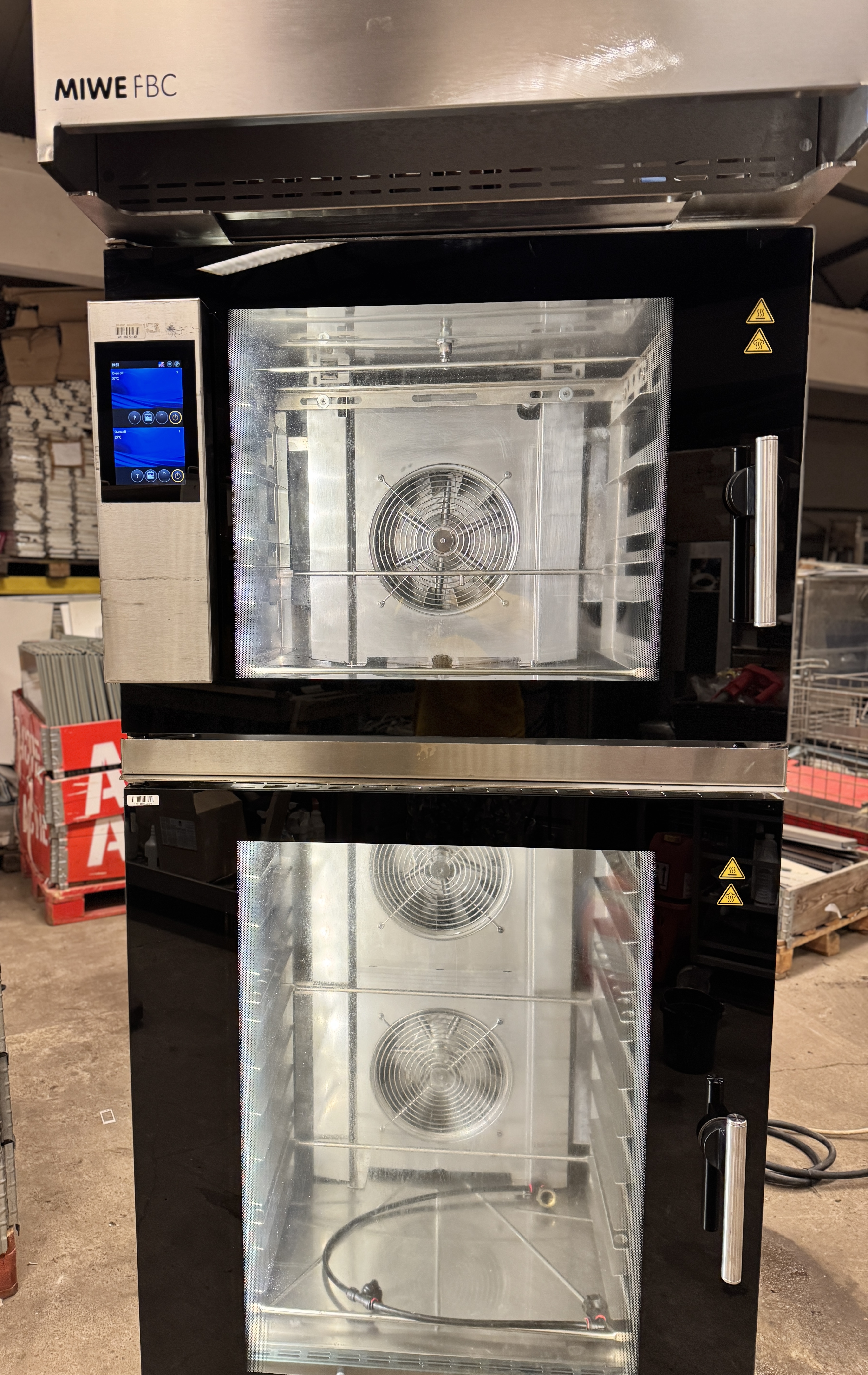 Cuptor electric dublu  pentru patiserie MIWE FBC 2019