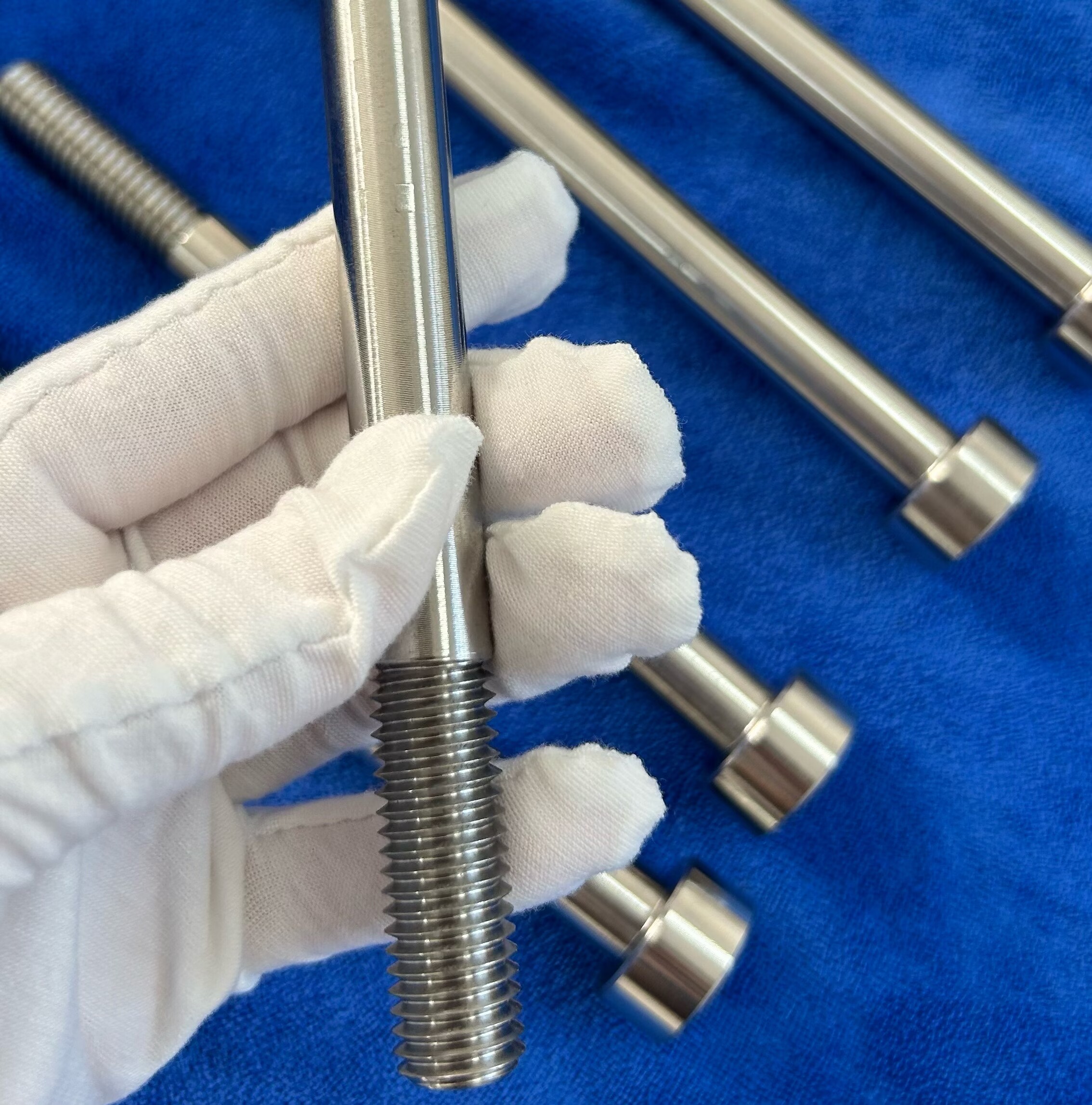 Mo1 Molybdenum Screws & Bolts | Vacuum Furnace & Single Crystal Furnace Heat Field Fasteners | ZSWMO 20-Yr Mfg