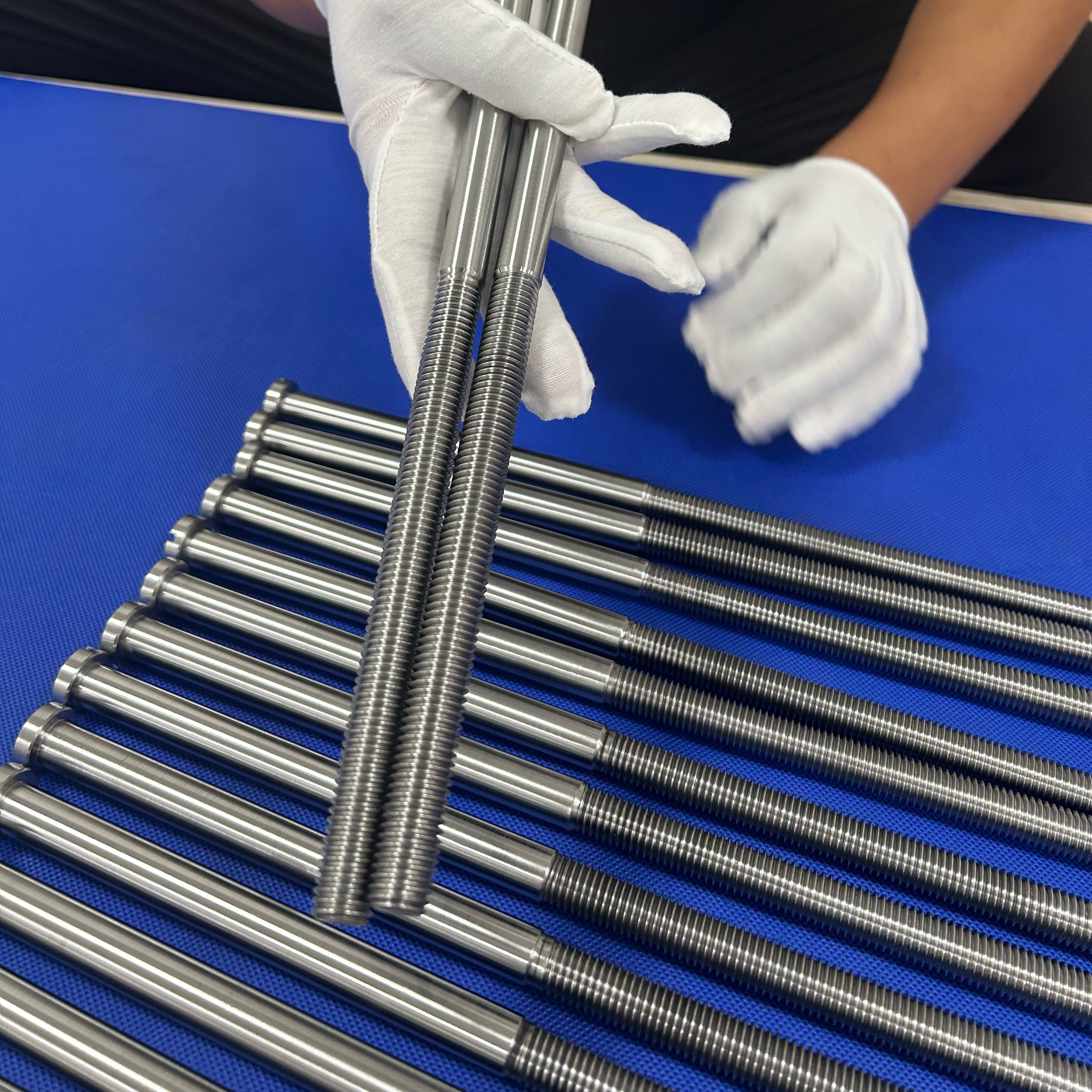 Custom Machined Precision Molybdenum Bolts, Screws & Fasteners - For Vacuum Furnaces & Single Crystal Furnaces