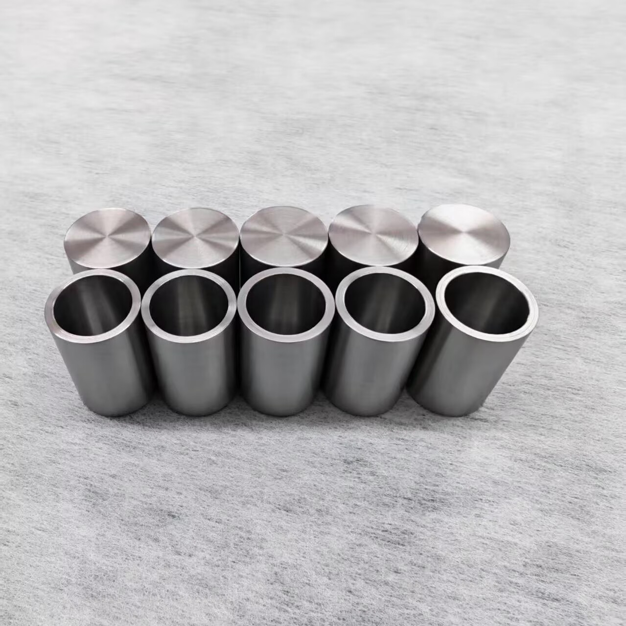 - Premium Molybdenum Crucible with Smooth Inner Wall - Ideal for Vacuum Melting Applications