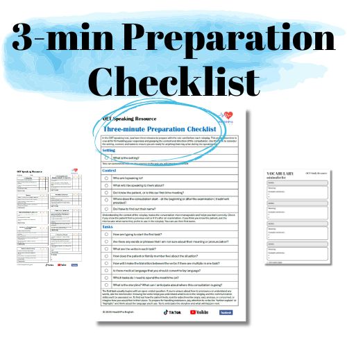 OET Speaking Study Package