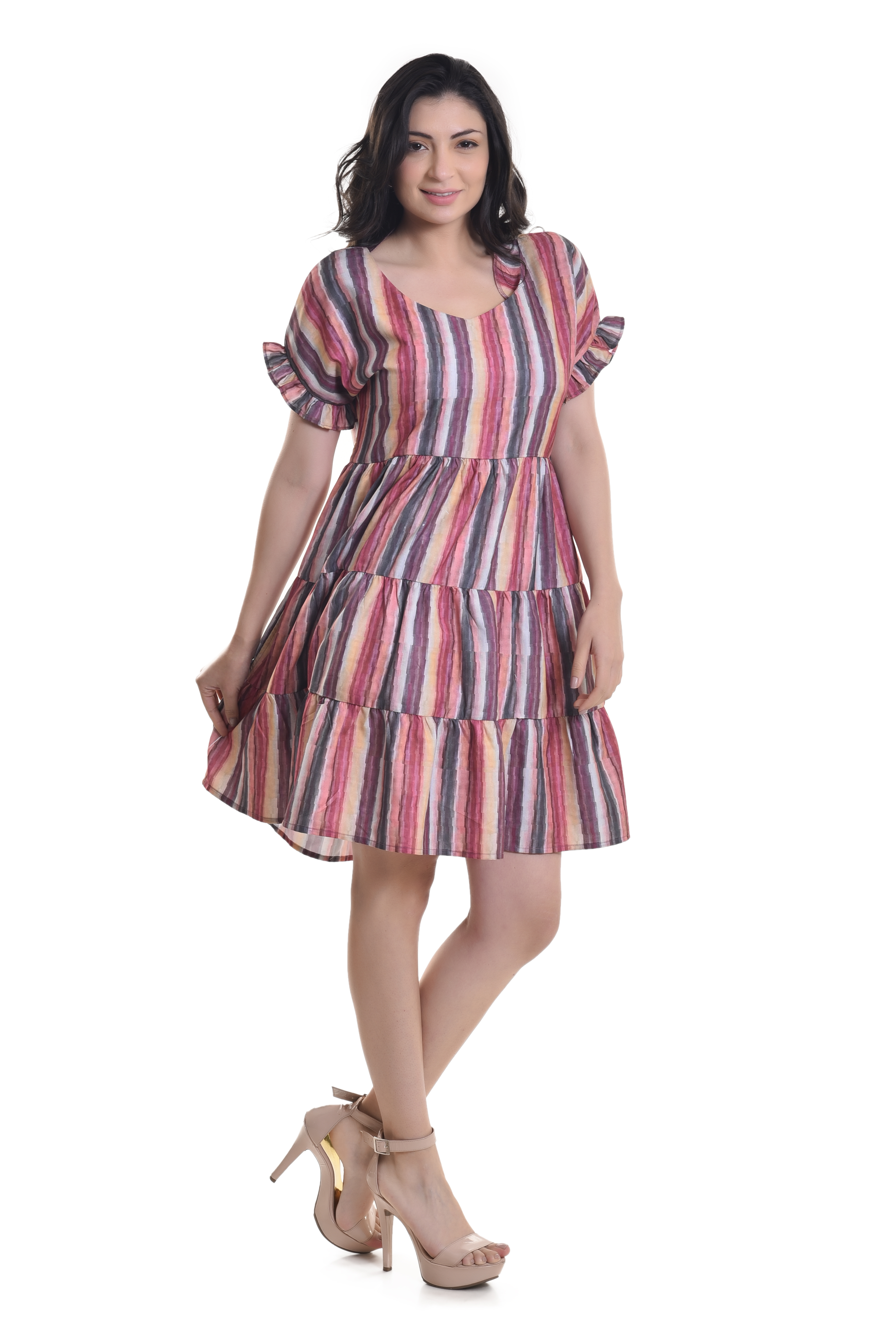 Short Dress With SLV (DST-DR008)