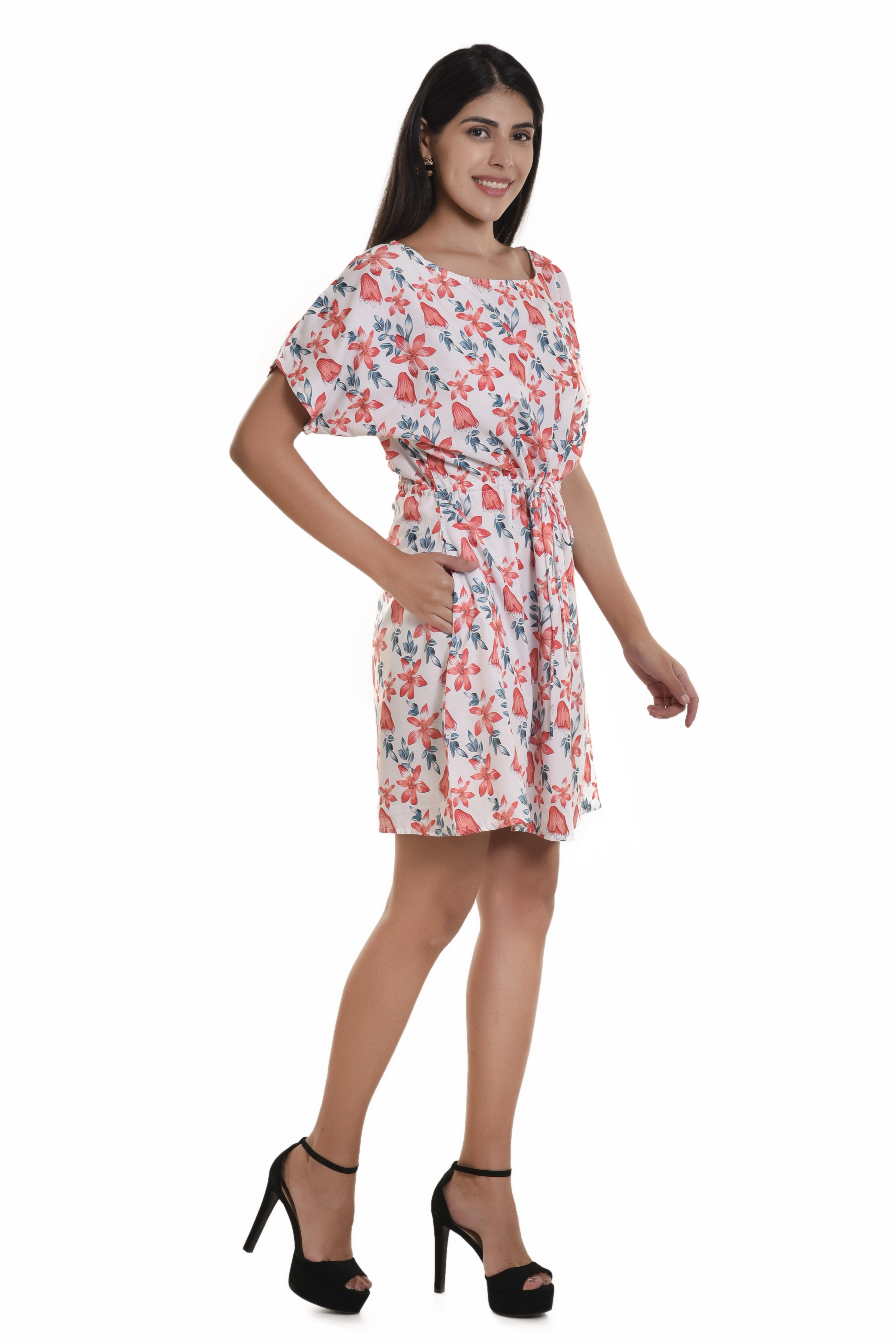 Shoulder Drop Dress (DST-DR007)