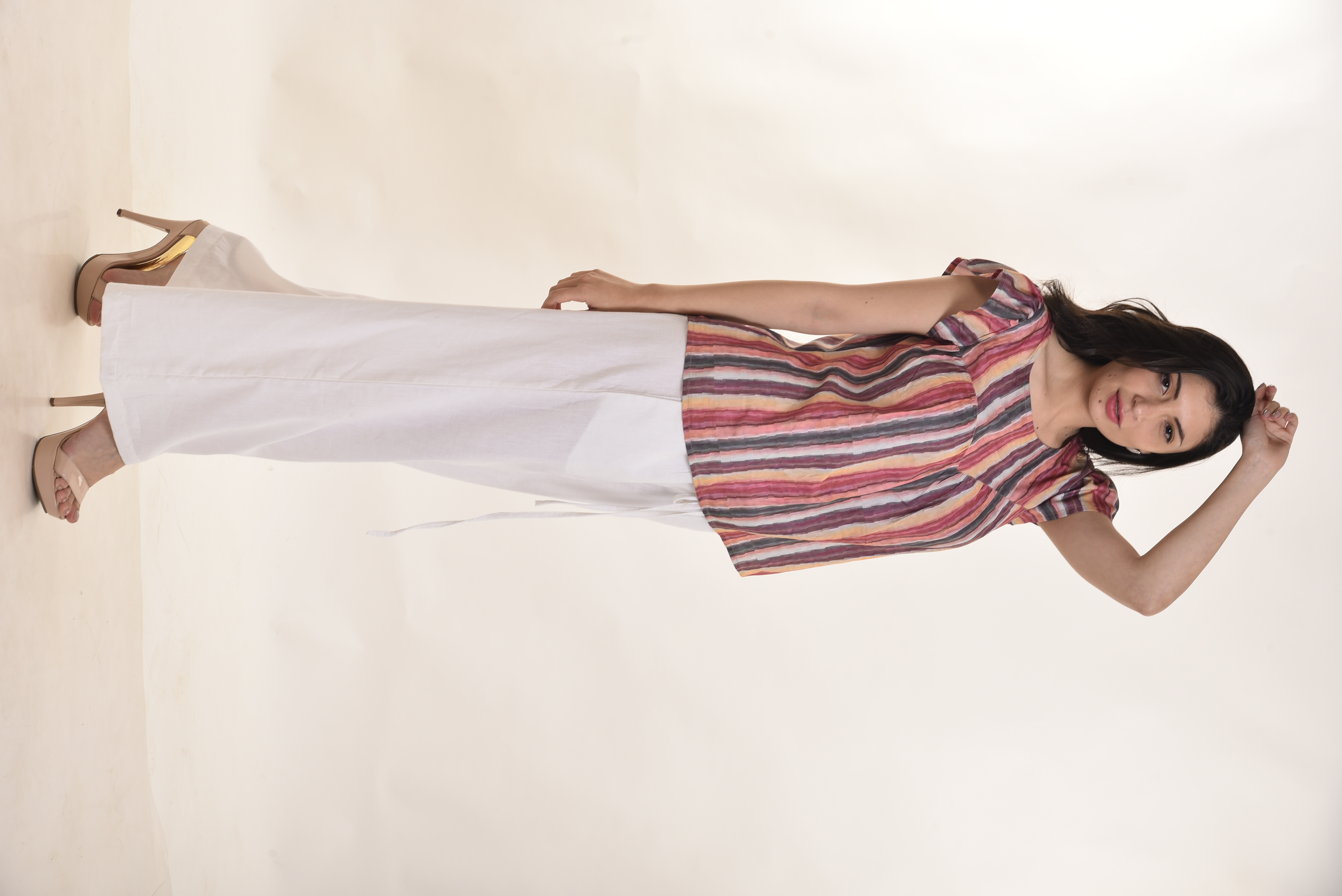 Lower With Smocking High Waist (DST-PT001 LOWER)