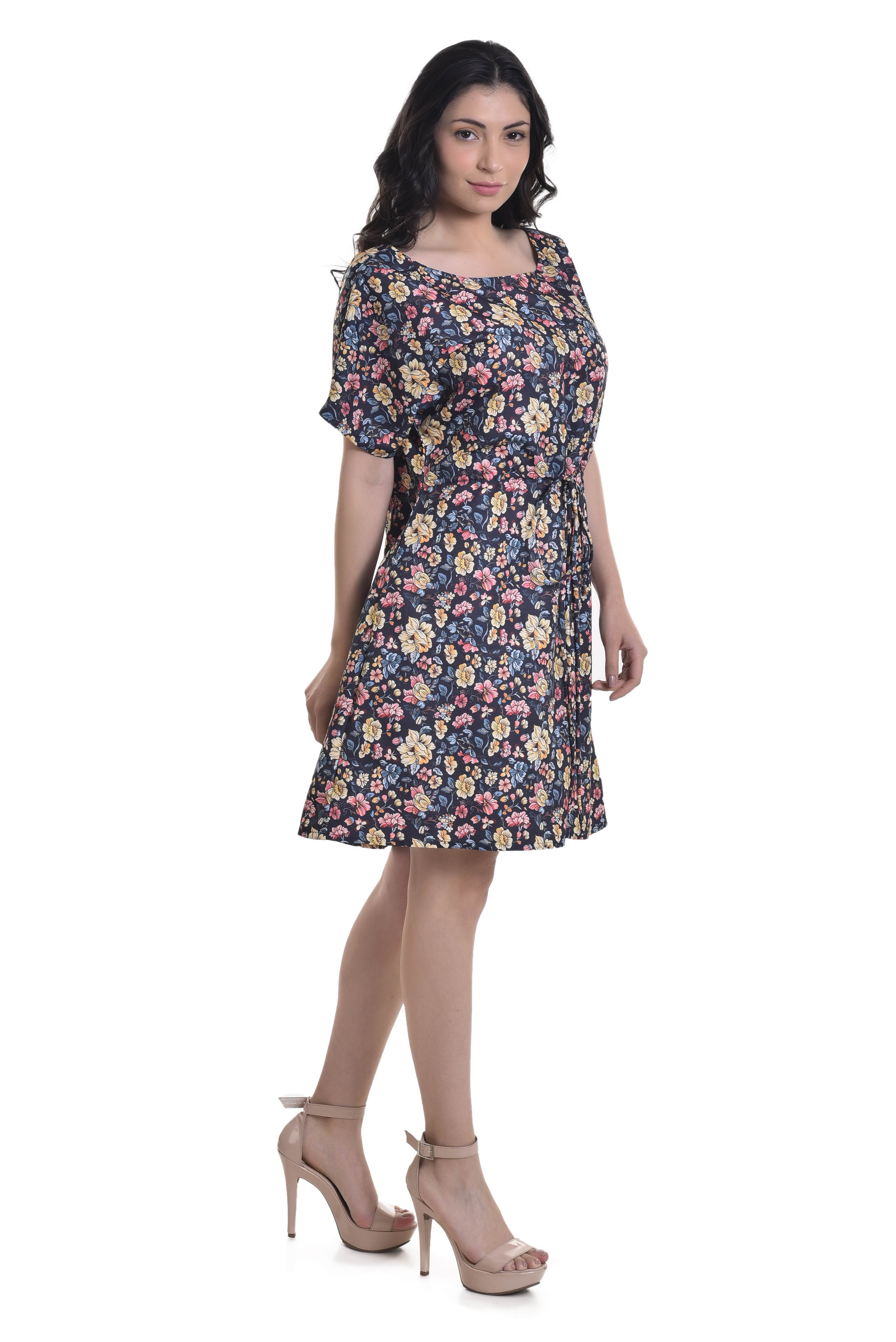 Shoulder Drop Dress (DST-DR007A)
