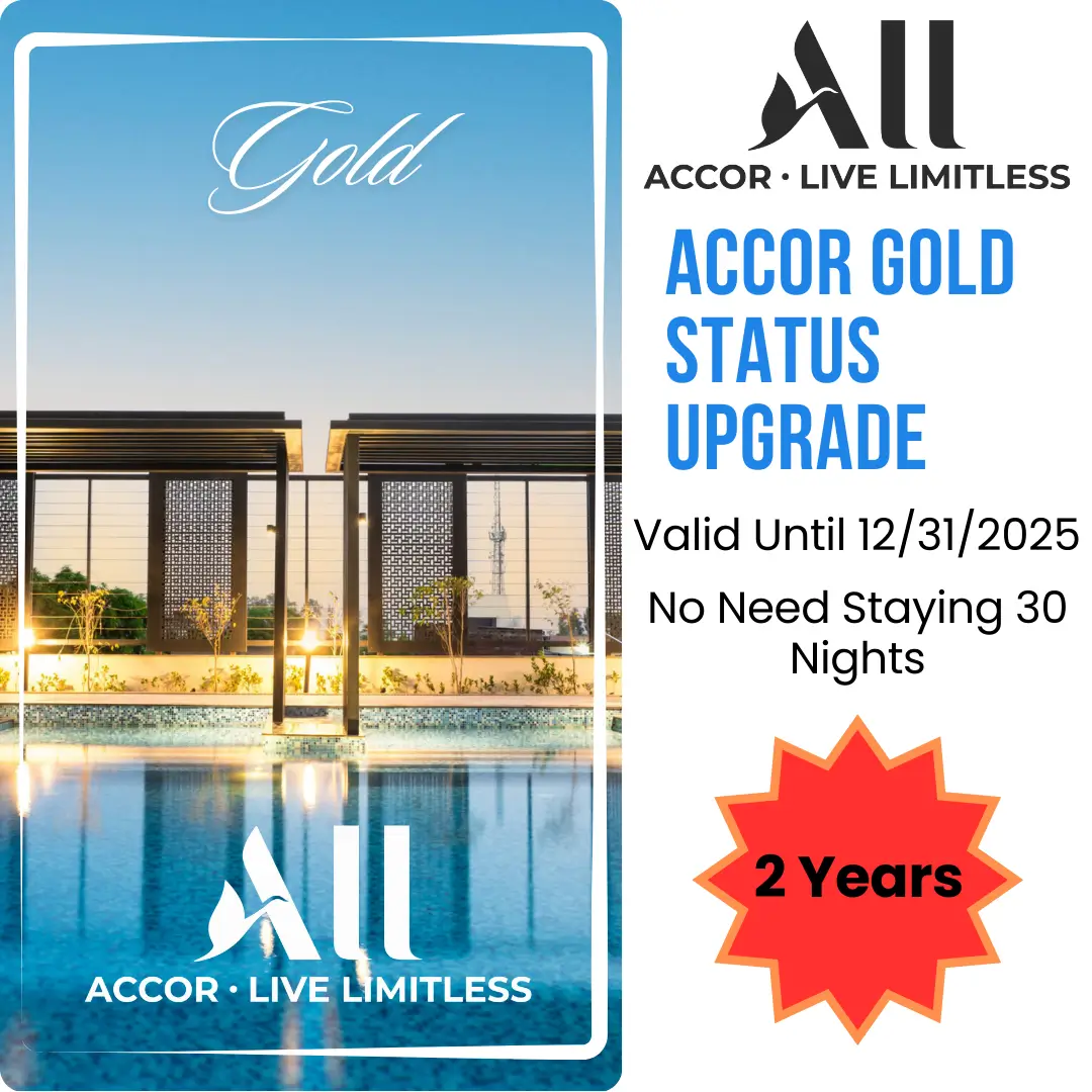Accor Live Limitless Gold Status or 2 Years