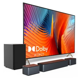 Smart LED TV with Home Theater System