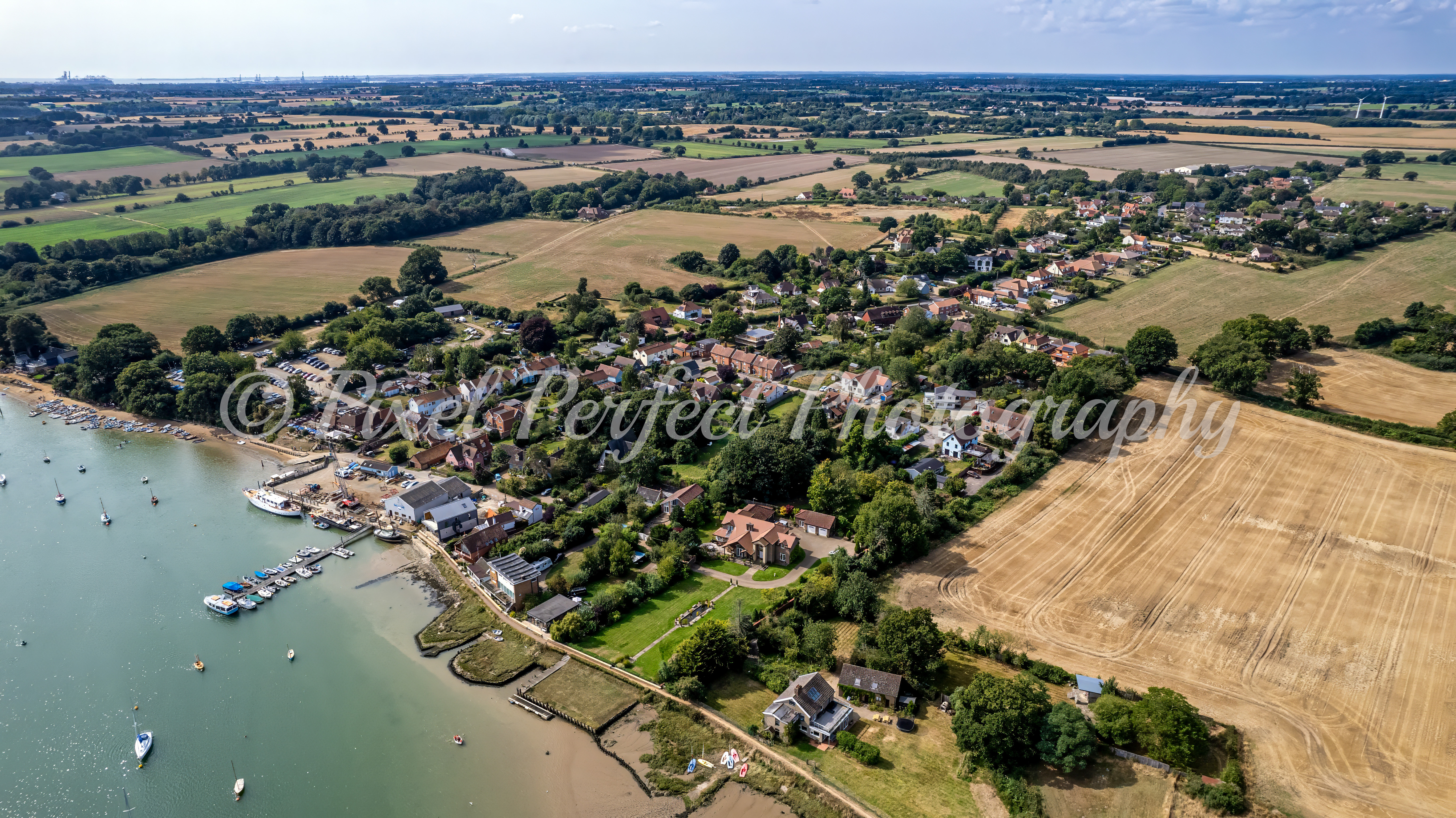 Waldringfield from the Sky