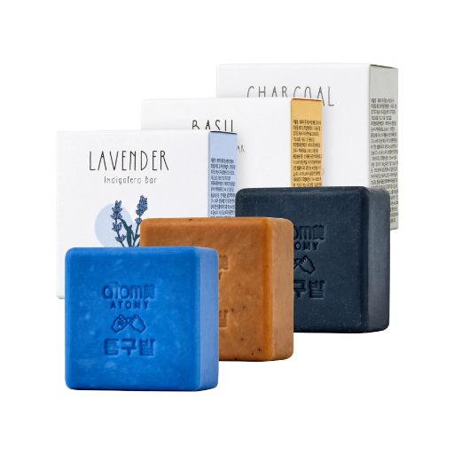 Atomy rankų darbo muilai 3vnt.