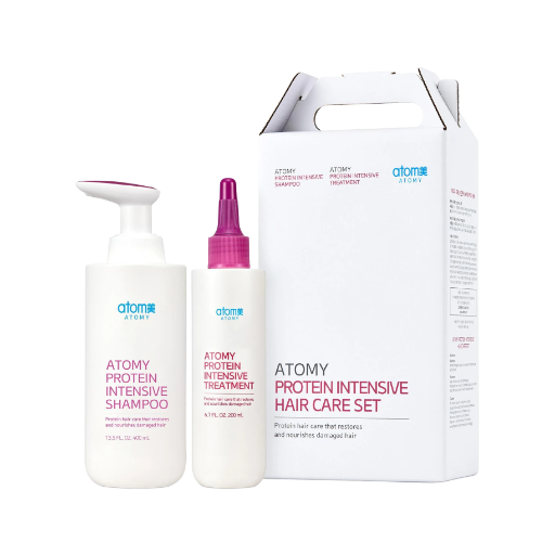 Atomy rinkinys intensyviai atkurti pažeistus plaukus