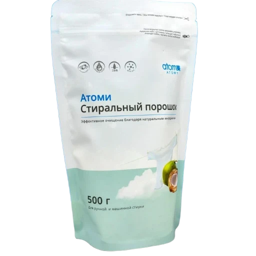 „Atomy“ audinių skalbiklis 0,5 kg skalbimo miltelių