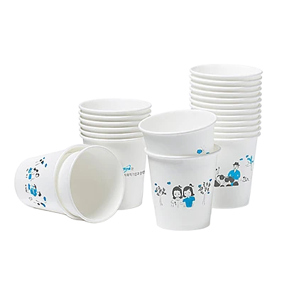 „Atomy" Popieriniai puodeliai 180 ml 1000 vnt.